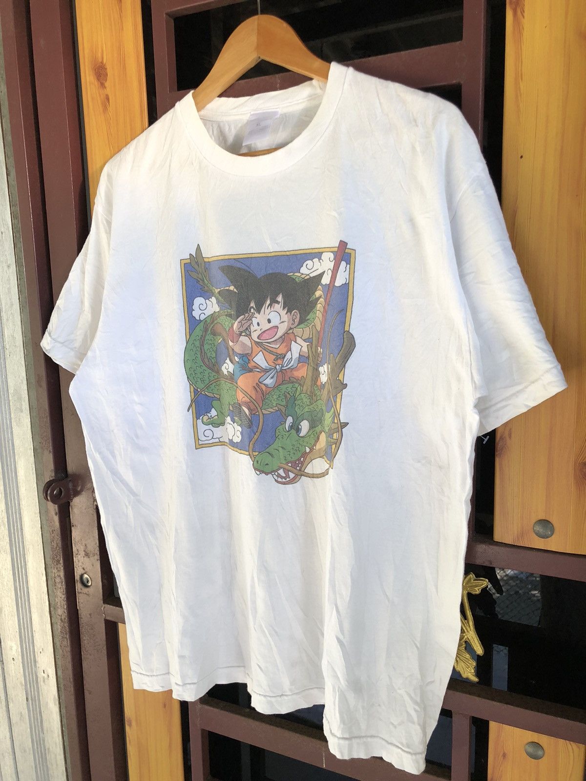 Anime Vintage 90s Anime Dragon Ball Photo Tshirts Size US XL / EU 56 / 4 - 4 Thumbnail