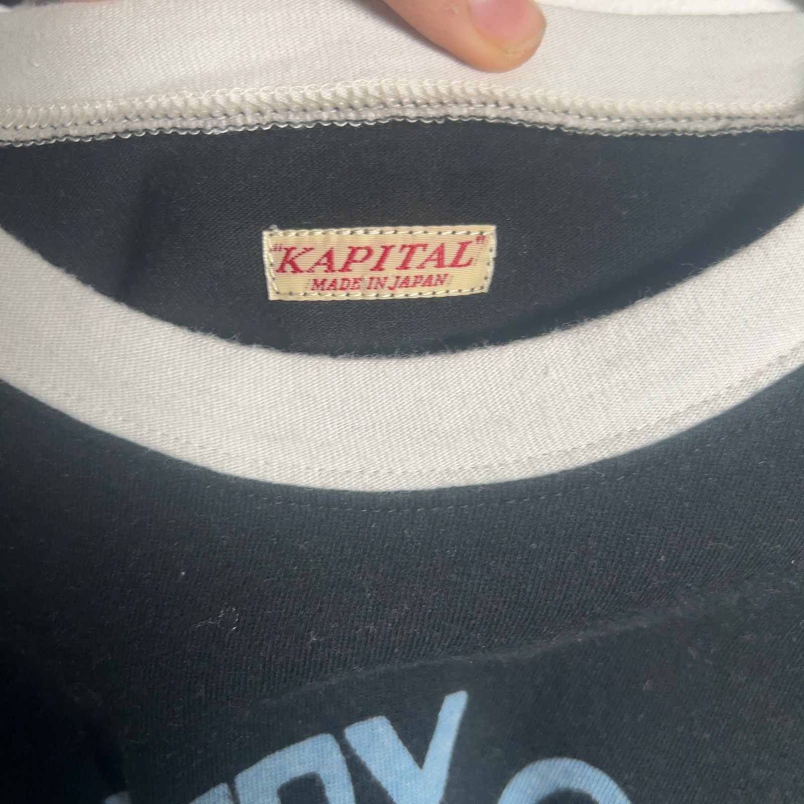 Kapital Kapital Black 'Kountry Klub' Baseball Shirt Size 4 Size US XL / EU 56 / 4 - 2 Thumbnail