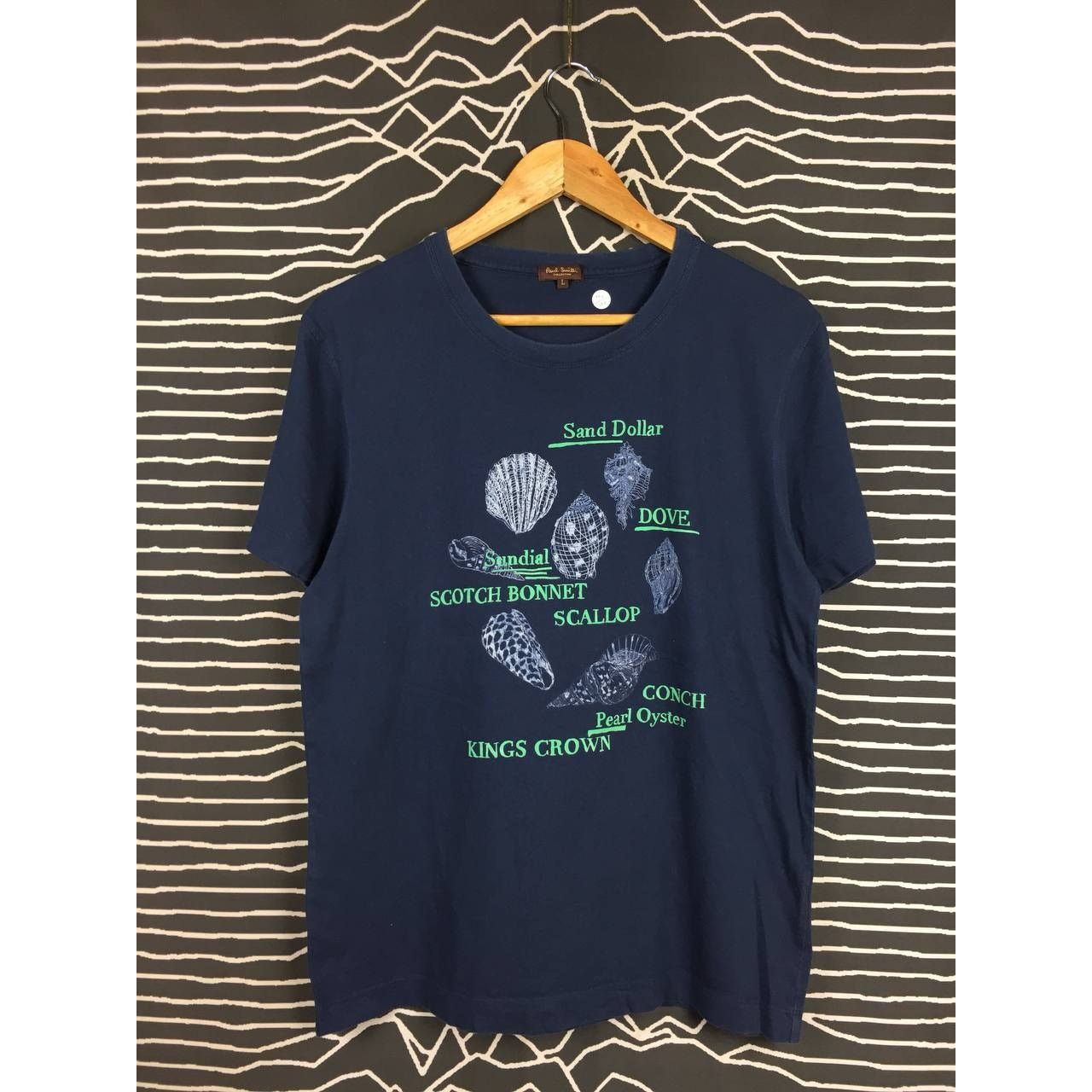 Paul Smith × Vintage Paul Smith Collection Coastal Nautical Shell Graphic Tee Size US M / EU 48-50 / 2 - 1 Thumbnail