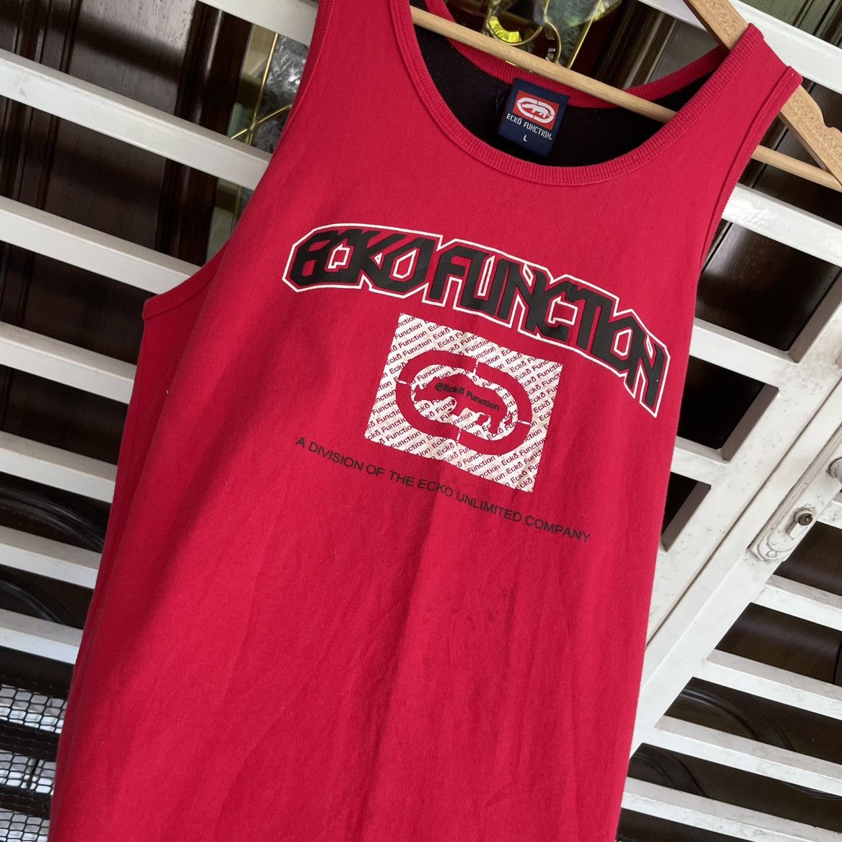 Ecko Unltd. × Marc Ecko × Rap Tees Vintage ECKO Unltd Sleeveless Big Logo 90s Rap Hip Hop 🍒 Size US L / EU 52-54 / 3 - 2 Thumbnail