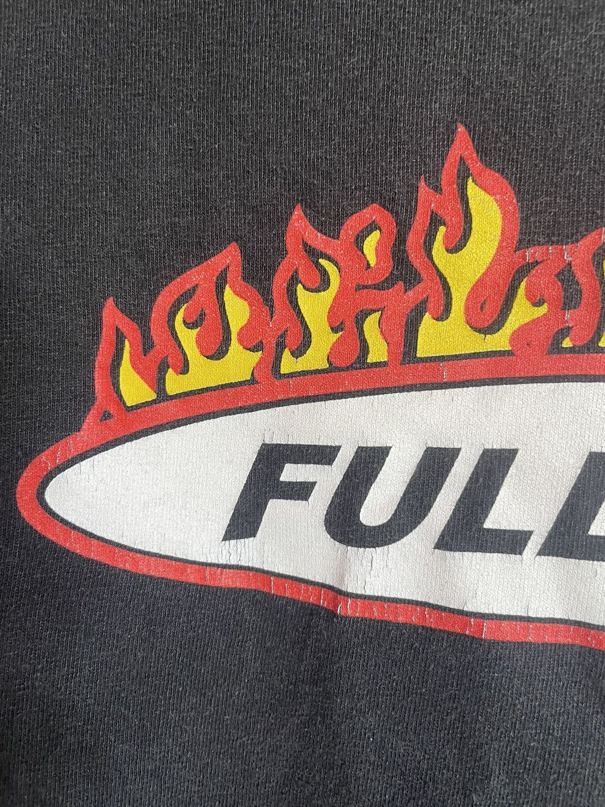 Full Send Vintage Full Send Flames Tee Y2K Streetwear Black T-Shirt Size US L / EU 52-54 / 3 - 5 Thumbnail