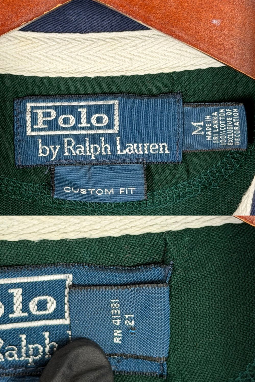 Polo Ralph Lauren Polo RL 381 Bleecker RL Regiment Rugby Polo Shirt M Size US M / EU 48-50 / 2 - 3 Thumbnail