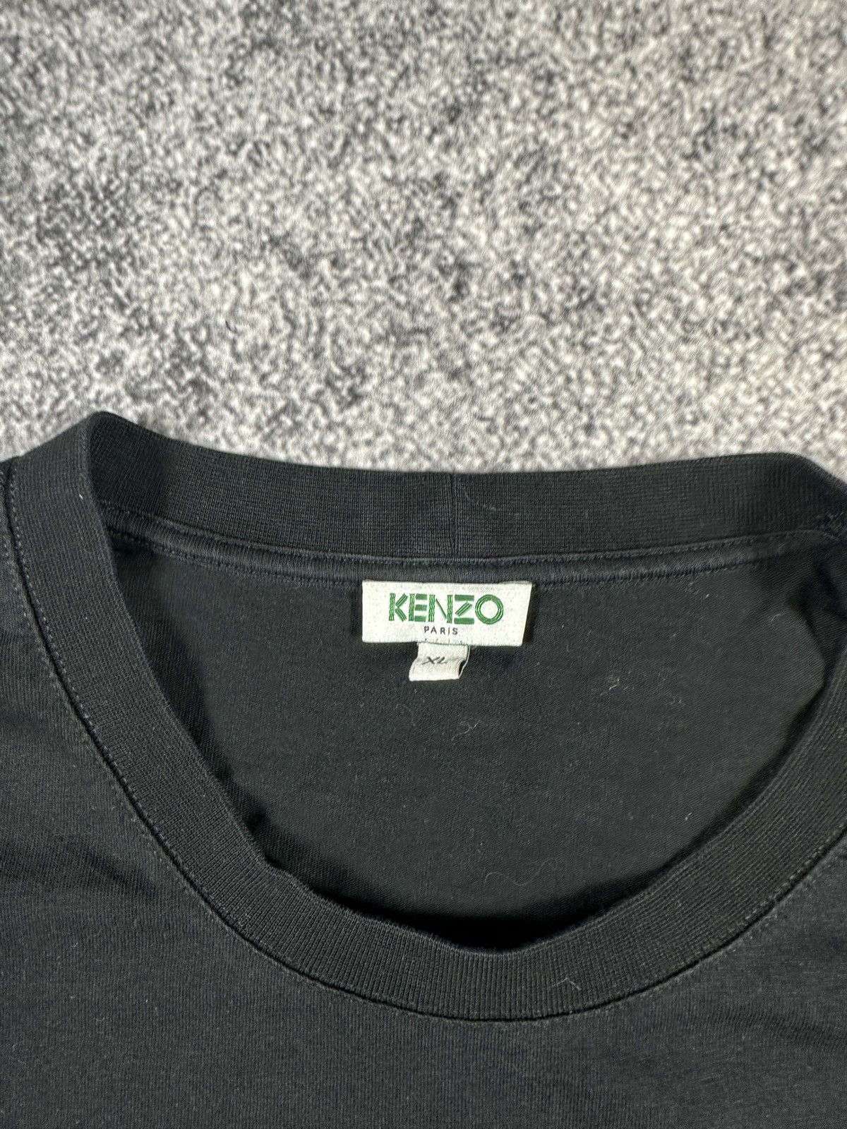 Kenzo Vintage Kenzo Logo Sweatshirt Streetwear Rare Casual Style Size US XL / EU 56 / 4 - 3 Thumbnail