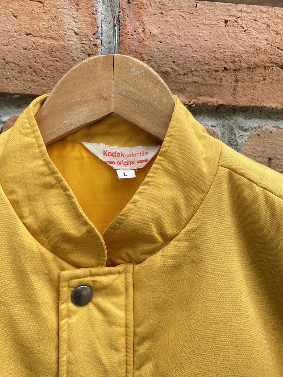Kodak Kodak vintage yellow bomber jacket Size US L / EU 52-54 / 3 - 17 Thumbnail
