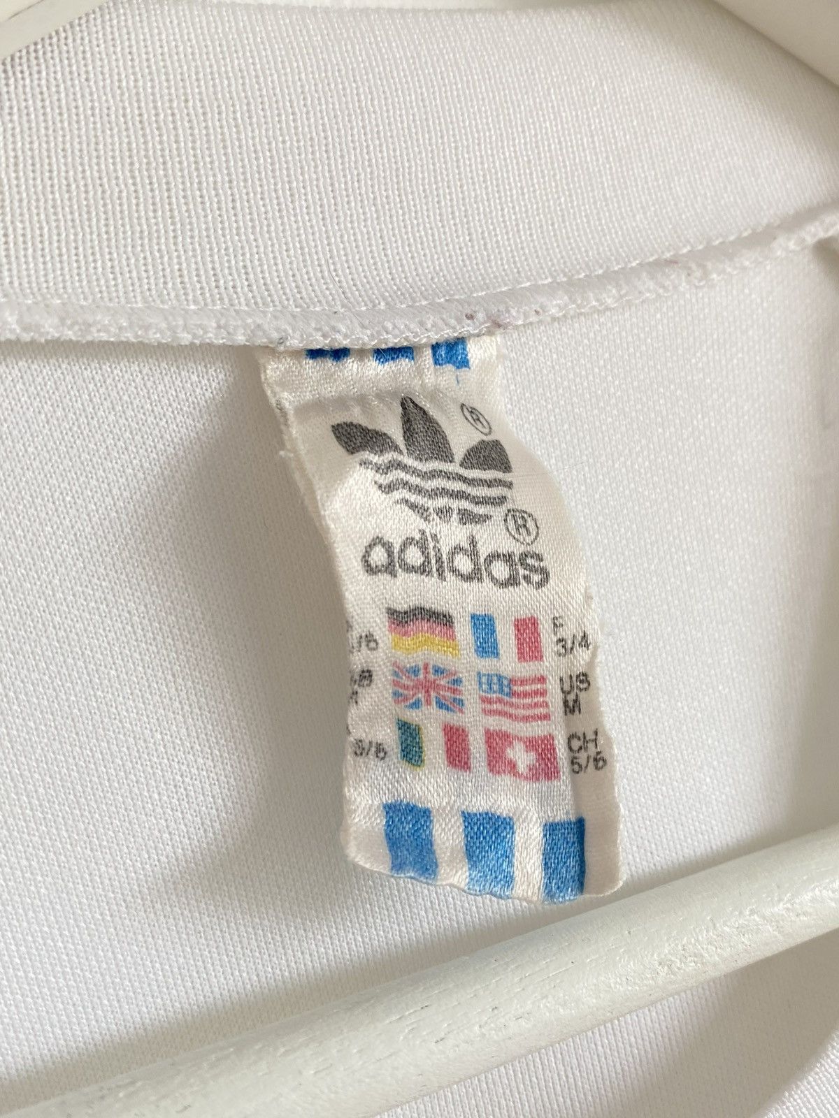 Adidas Vintage 1980s Adidas Germany Football Shirt Soccer Jersey Size US M / EU 48-50 / 2 - 3 Thumbnail
