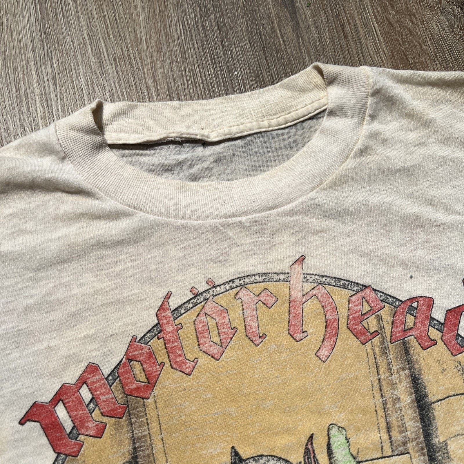 The Unbranded Brand Vintage Motorhead No Remorse Tour 84-85 T Shirt Band Lemmy Size US M / EU 48-50 / 2 - 6 Thumbnail