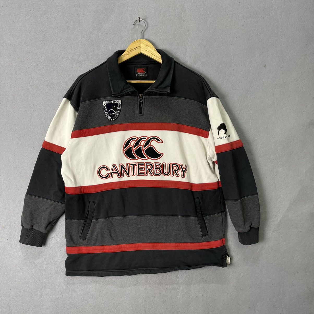 Canterbury of New Zealand Vintage Canterbury of New Zealand Rugby Pullover Sweatshirt Size US M / EU 48-50 / 2 - 1 Thumbnail