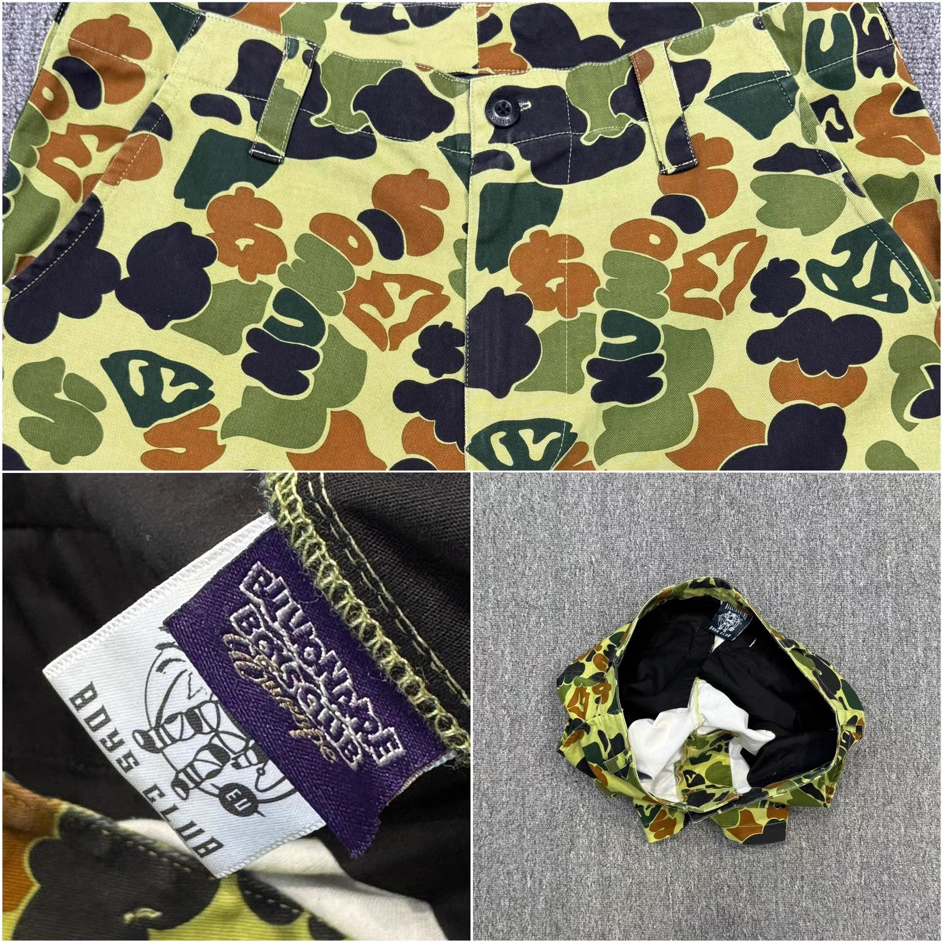 Billionaire Boys Club BBC x NUWO Camo Shorts Q5 Size US 38 / EU 54 - 5 Thumbnail