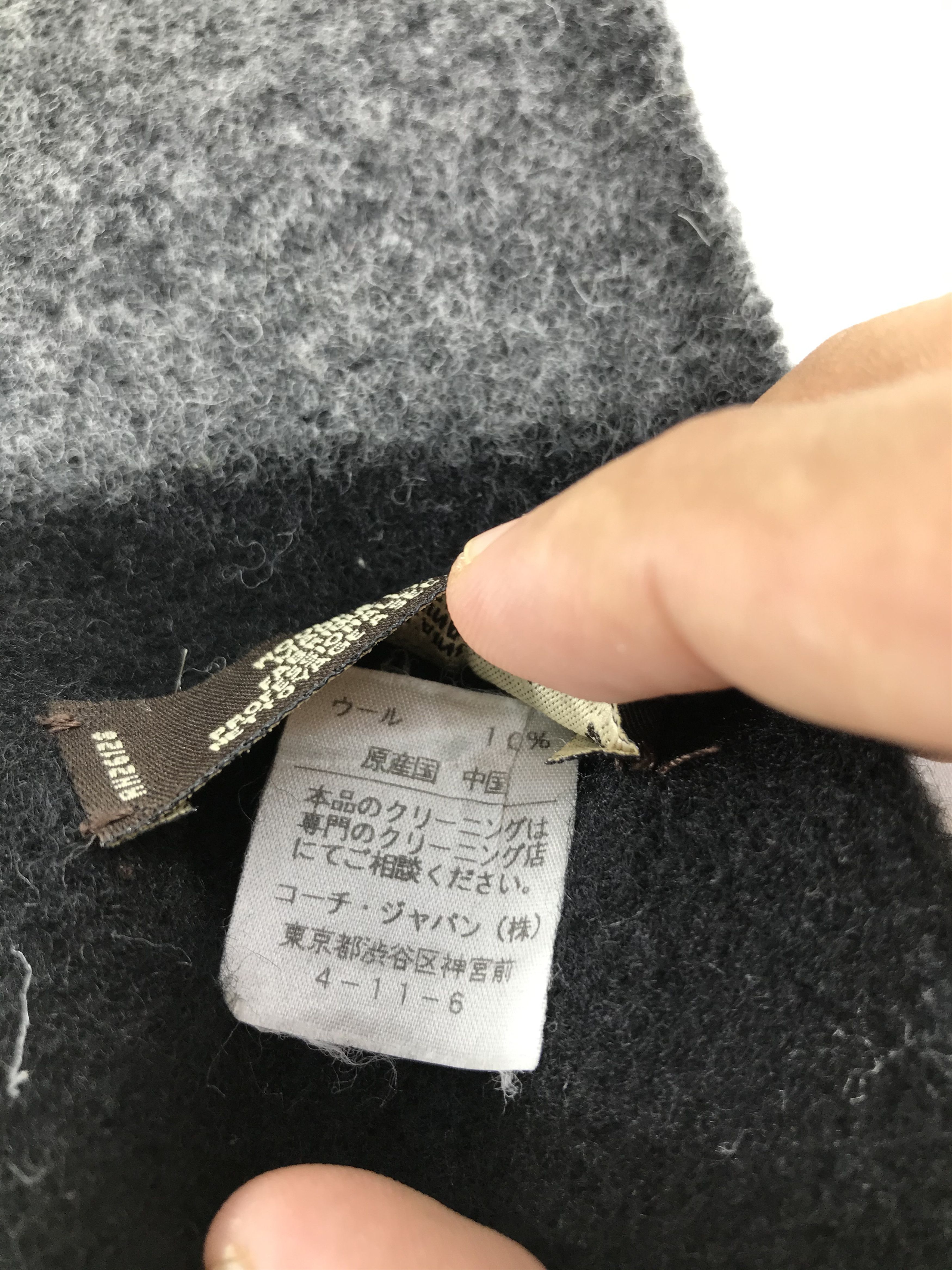 Coach Coach Wool Scarf Muffler V450 Size ONE SIZE - 7 Thumbnail