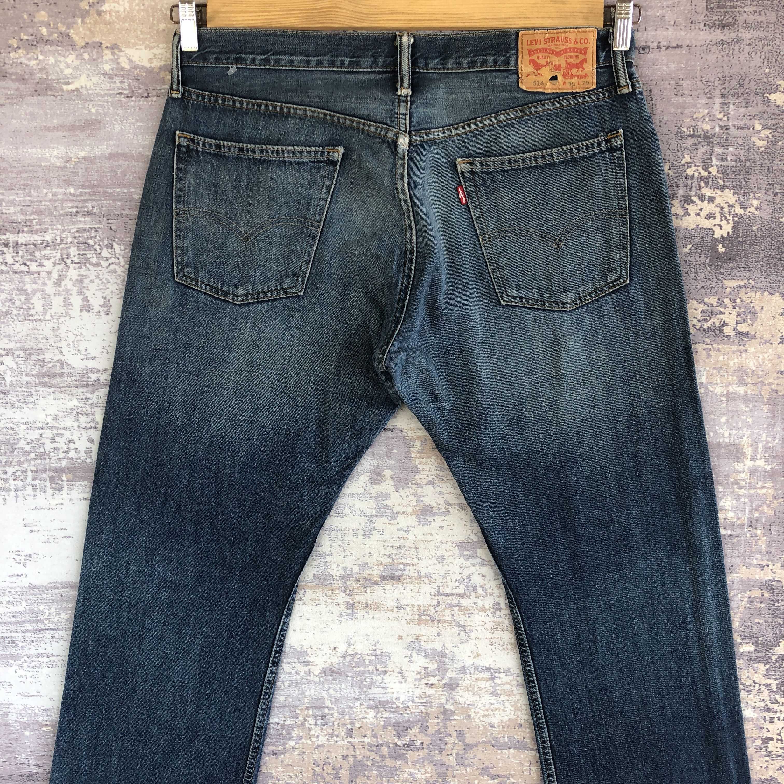Levi's Vintage Levis Faded Jeans Levi's 514 Denim Size US 36 / EU 52 - 4 Thumbnail
