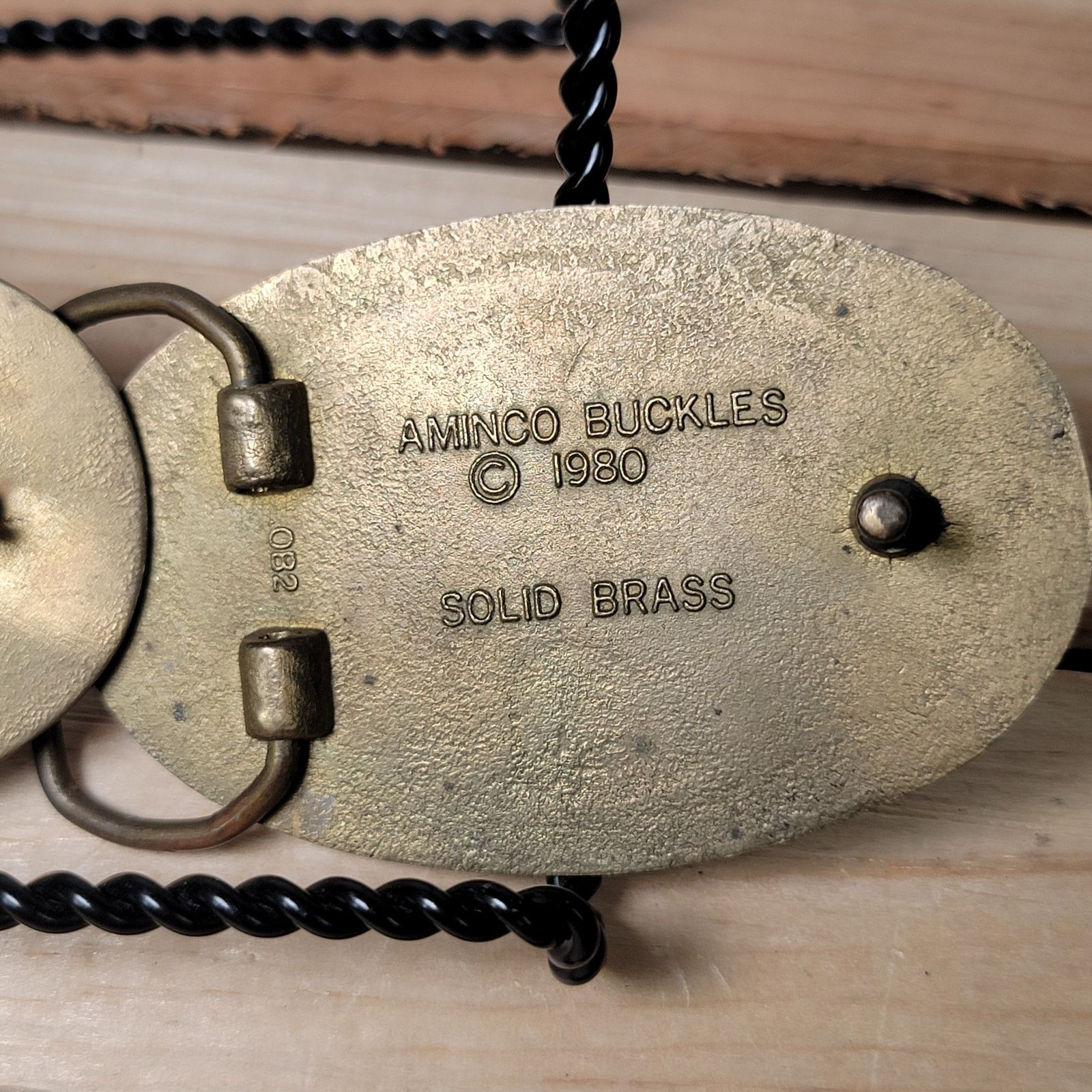 Other Set of 2 VTG Brass Belt Buckles: Farmers & Gardners (1980) Size ONE SIZE - 5 Thumbnail