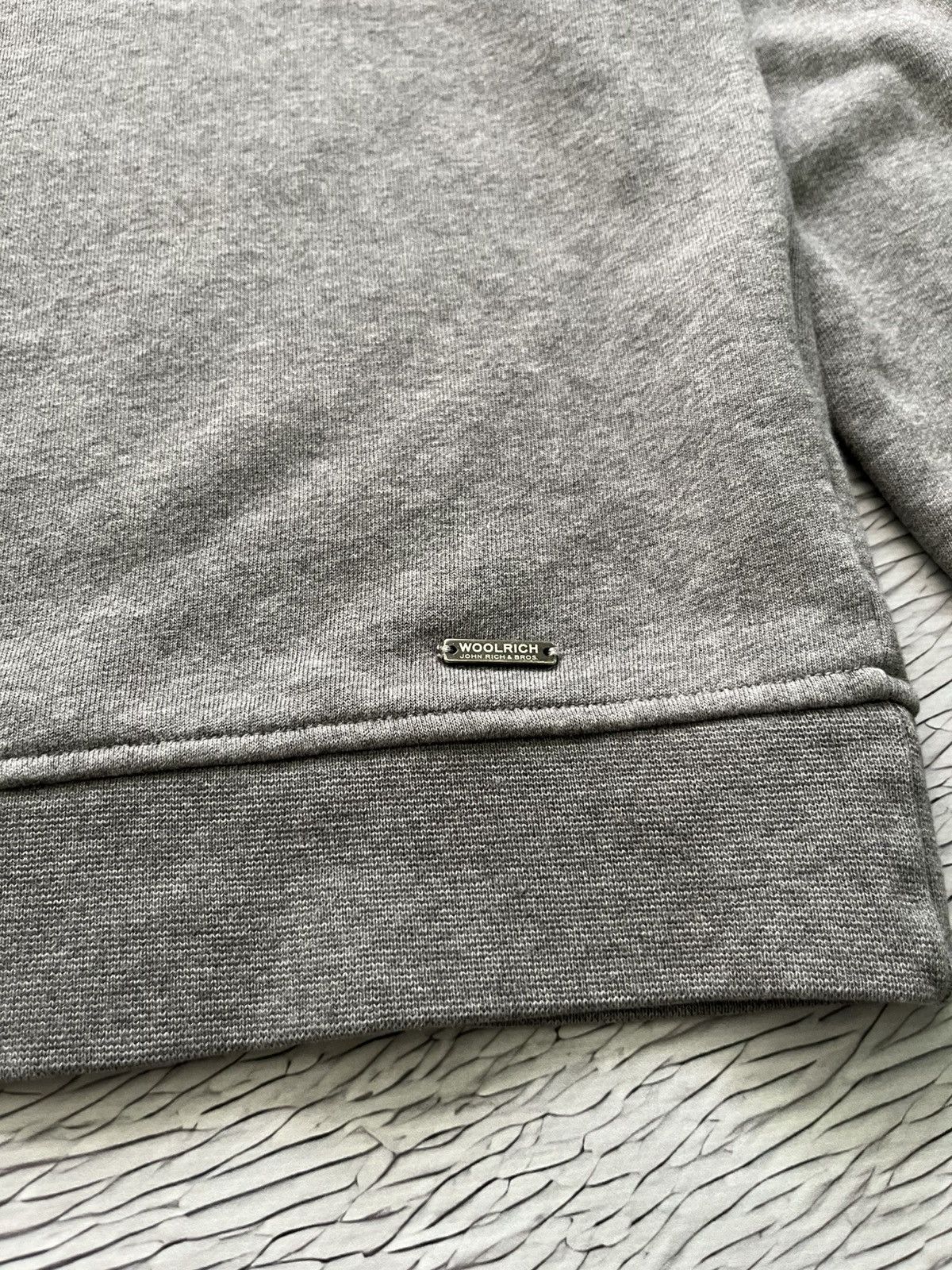 Woolrich Woolen Mills Woolrich John Rich & Bros.Sweatshit Gray Size US S / EU 44-46 / 1 - 4 Thumbnail
