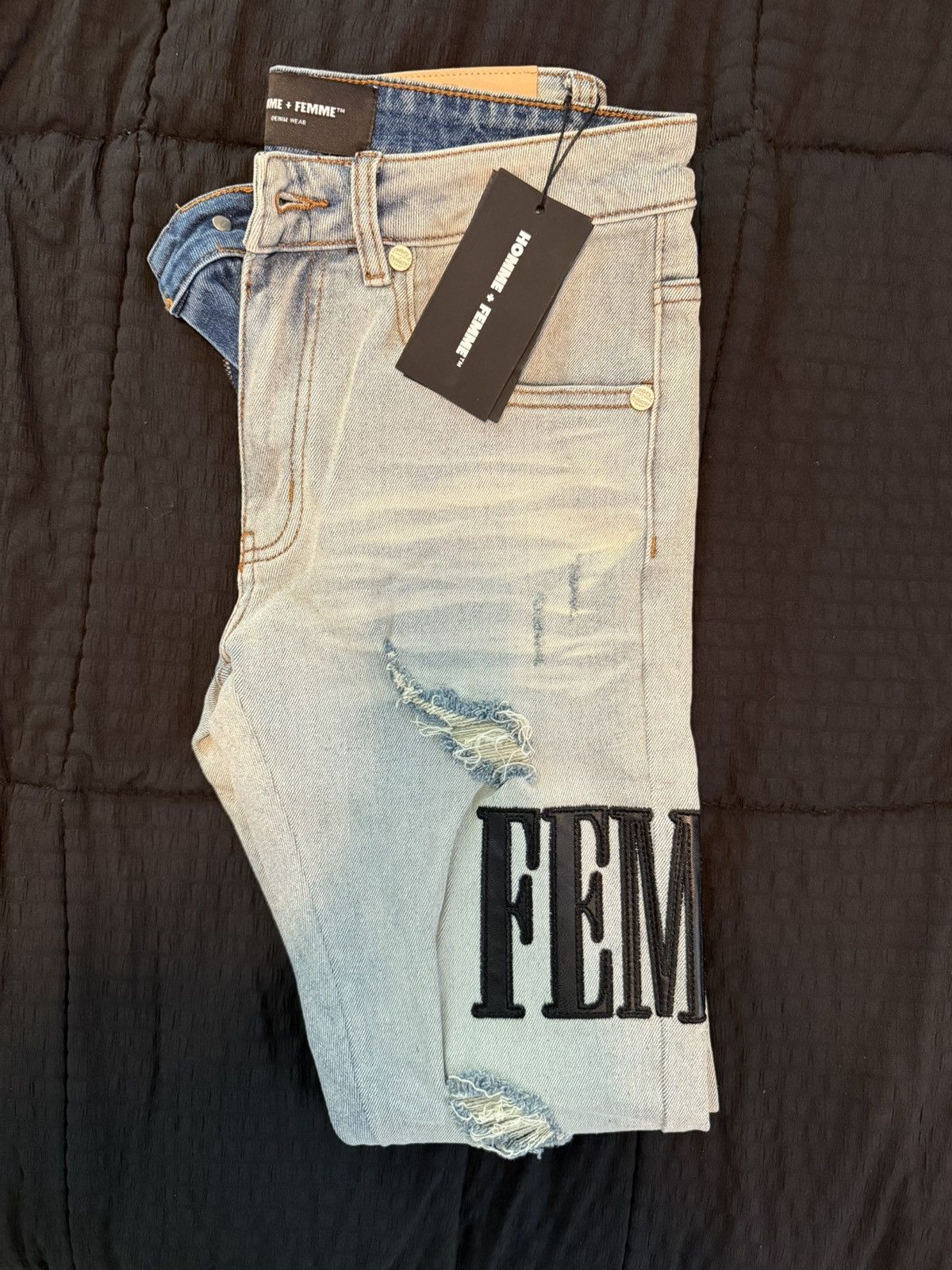 Homme + Femme La Homme femme sz 28 jeans Size US 28 / EU 44 - 1 Thumbnail