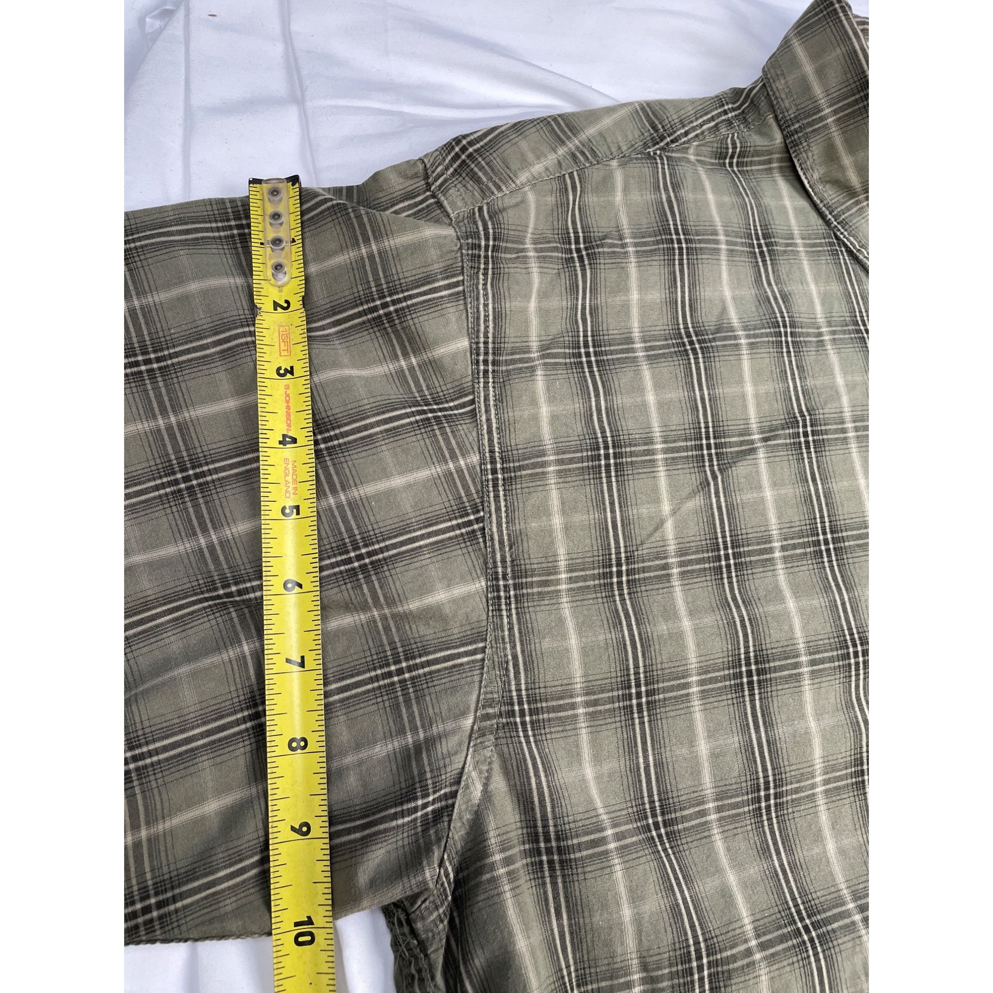 Columbia Columbia Men's Green Plaid Long Sleeve Button Up Shirt Size Size US L / EU 52-54 / 3 - 8 Thumbnail