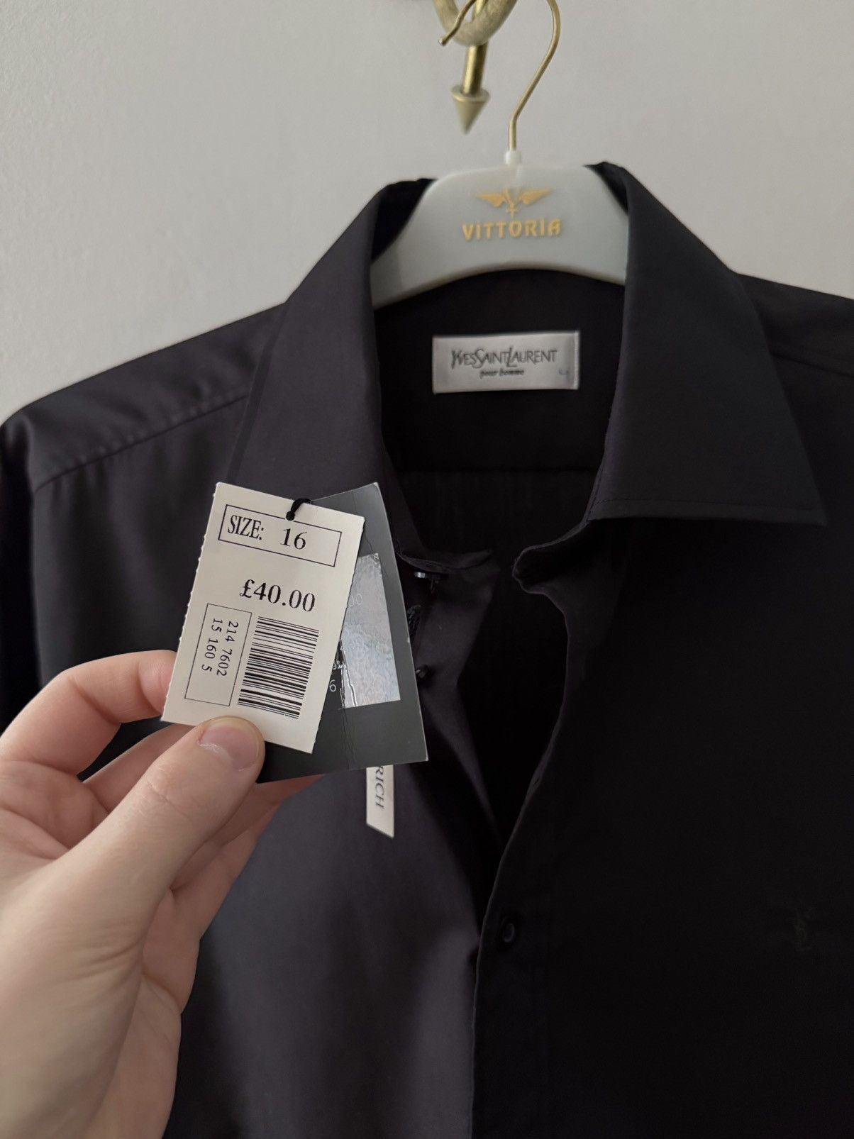 Yves Saint Laurent Vintage Yves Saint Laurent YSL Button Up Shirt Size US L / EU 52-54 / 3 - 5 Thumbnail