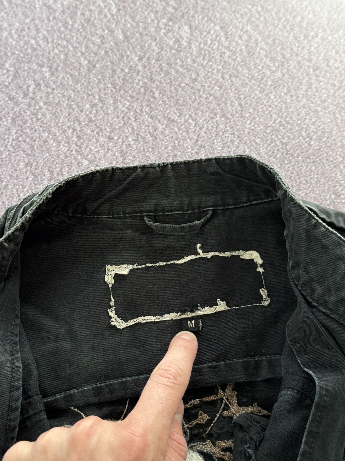 If Six Was Nine Japanese Vibe Distressed Y2K Spider Logo Glamour Jacket Size M / US 6-8 / IT 42-44 - 13 Thumbnail