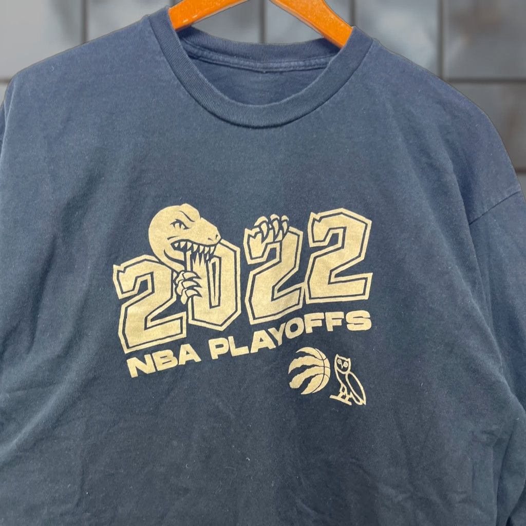 Vintage VINTAGE OVO Toronto Raptors Drake October S Very Own Playoffs Long Sleeve Shirt XL Mens Black Size US XL / EU 56 / 4 - 1 Thumbnail