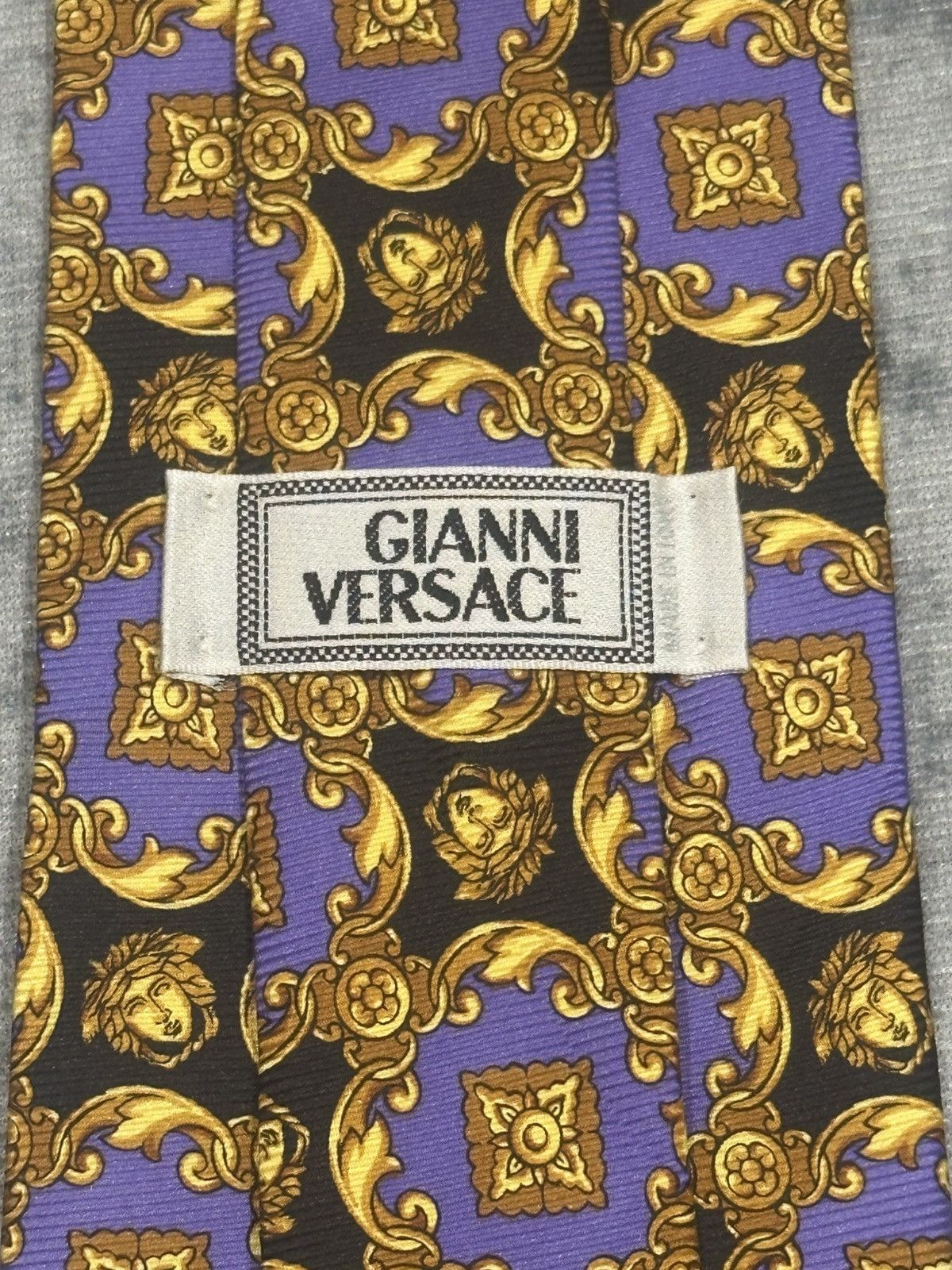 Versace Gianni Versace Silk Tie Size ONE SIZE - 9 Thumbnail