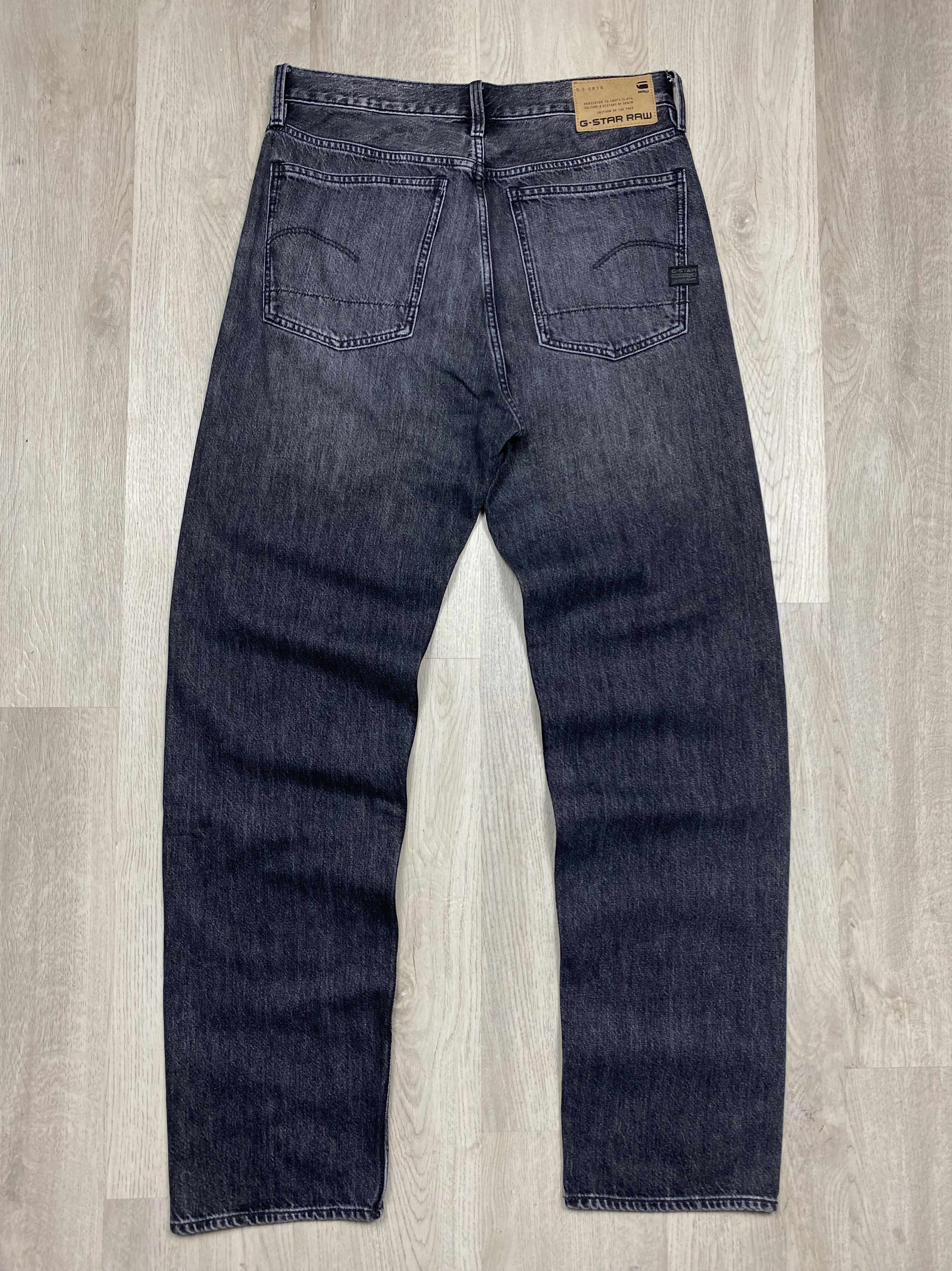 G-Star G Star Raw Mens Relaxed Straight Denim Pants Jeans Size US 32 / EU 48 - 6 Thumbnail