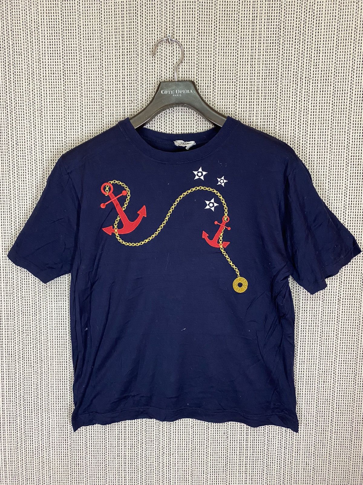 Celine ‼️VINTAGE CELINE EMBOIDERY TSHIRT NICE DESIGN‼️ Size US M / EU 48-50 / 2 - 1 Thumbnail