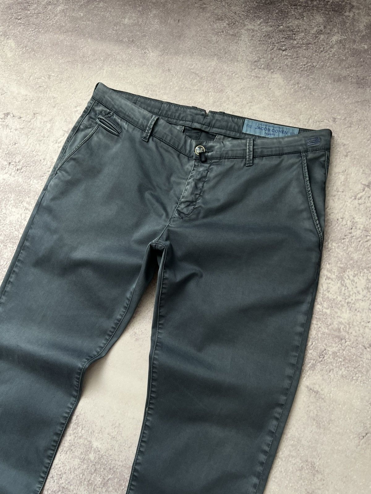 Jacob Cohen Academy Men’s Chino Pants Cotton Stretch Size 37
