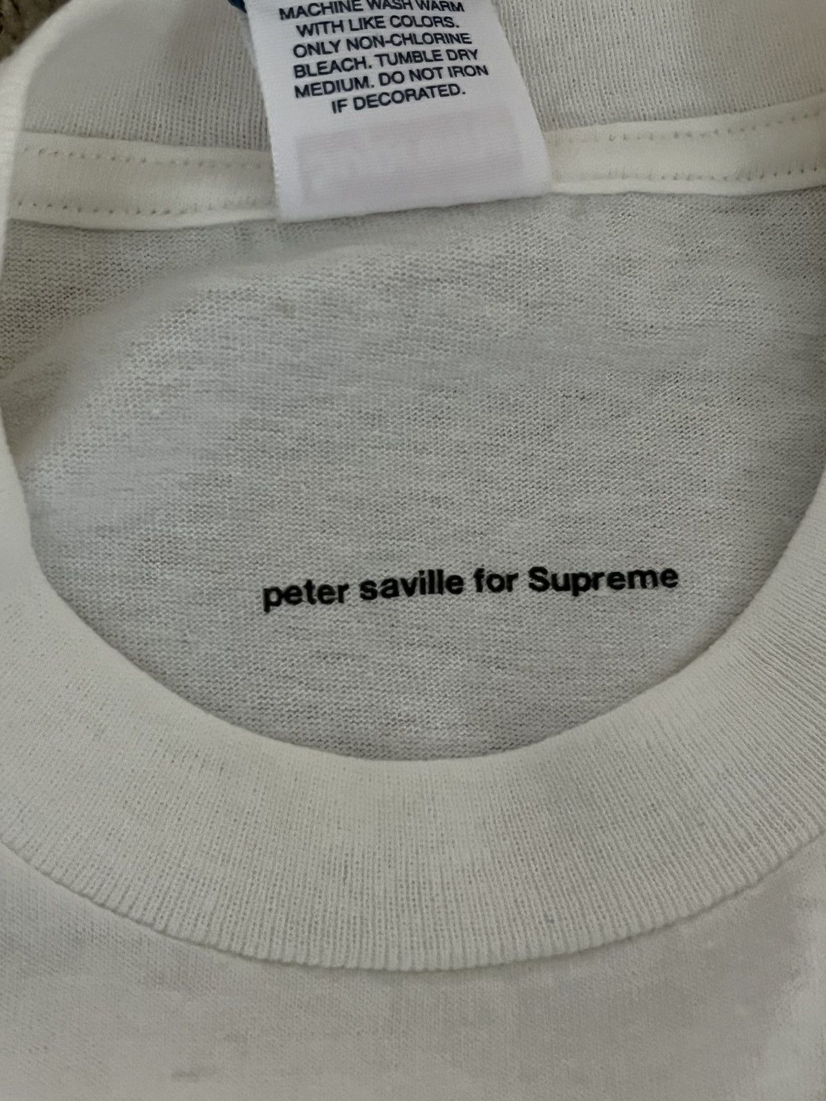 Supreme SAMPLE Peter Saville + New Order + Supreme “Blue Monday” Tee Size US M / EU 48-50 / 2 - 3 Thumbnail
