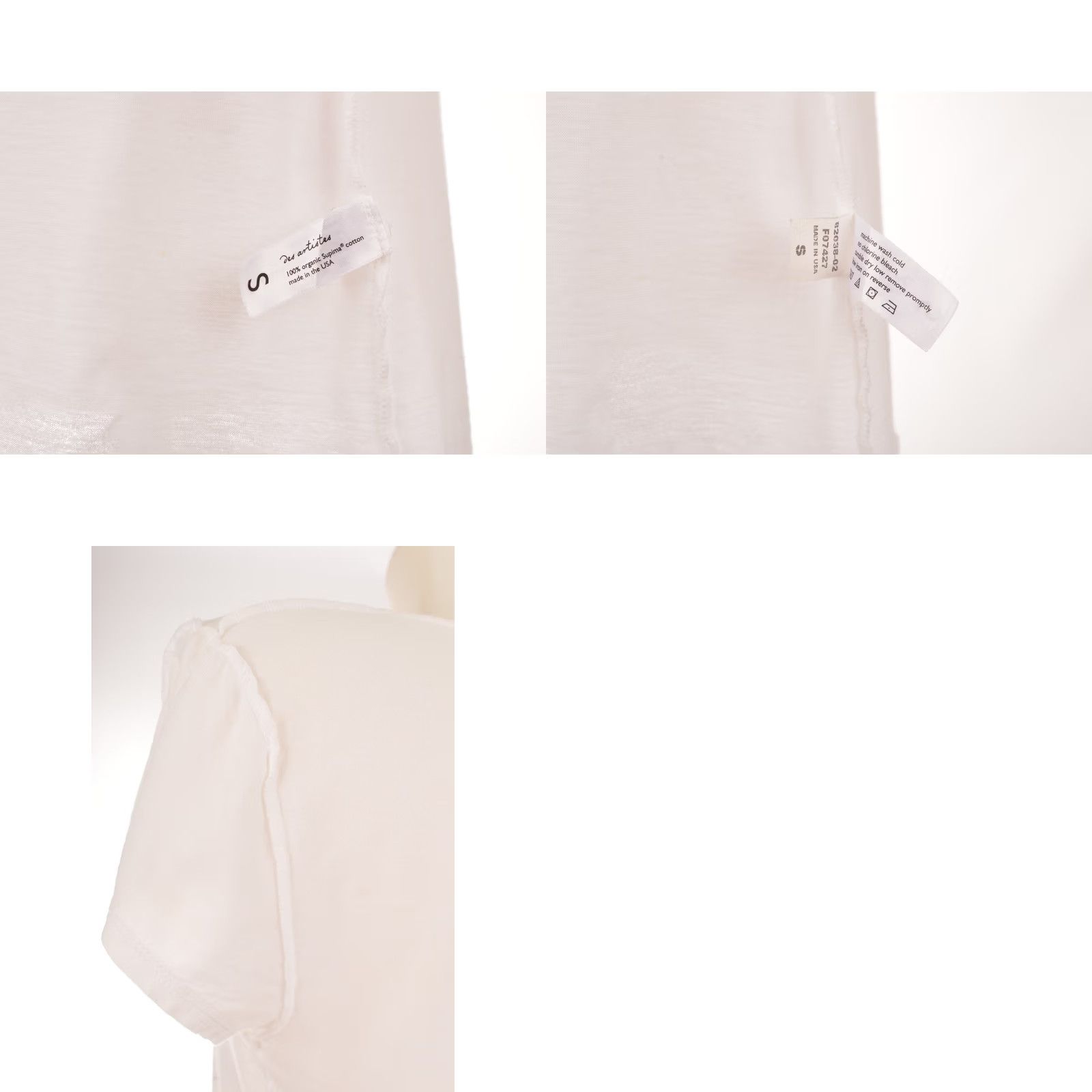 Vintage Des Artistes Hanging Man by Ai Wei Wei T-Shirt White S Womens XS? Size S / US 4 / IT 40 - 8 Thumbnail