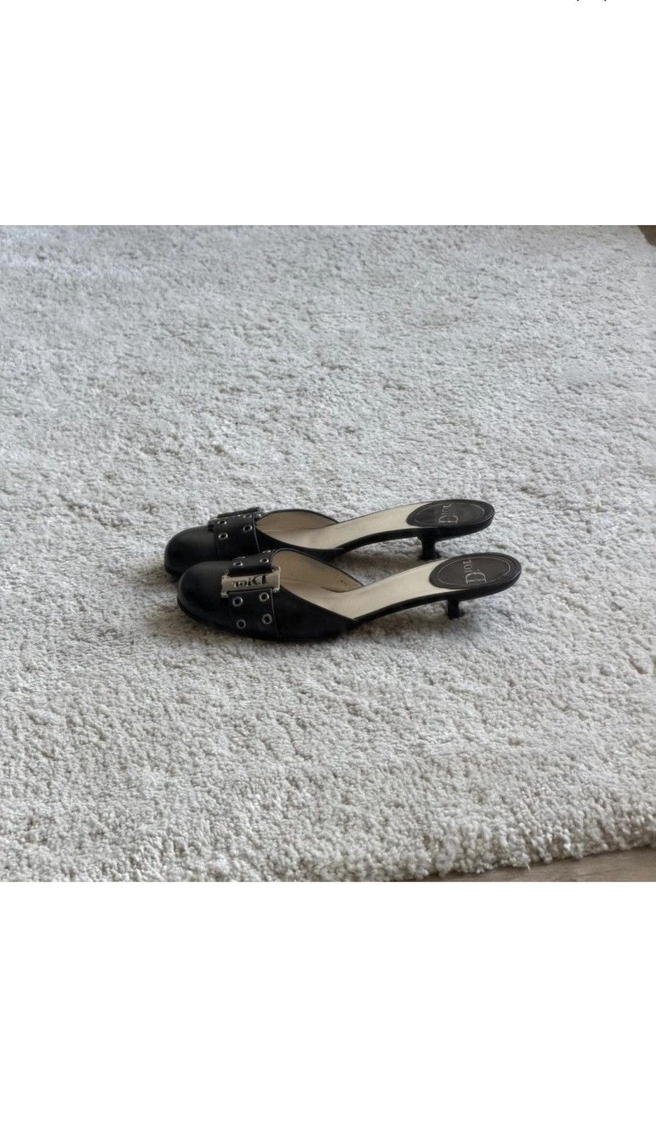 Dior Dior Leather Heels Size US 8 / IT 38 - 5 Thumbnail