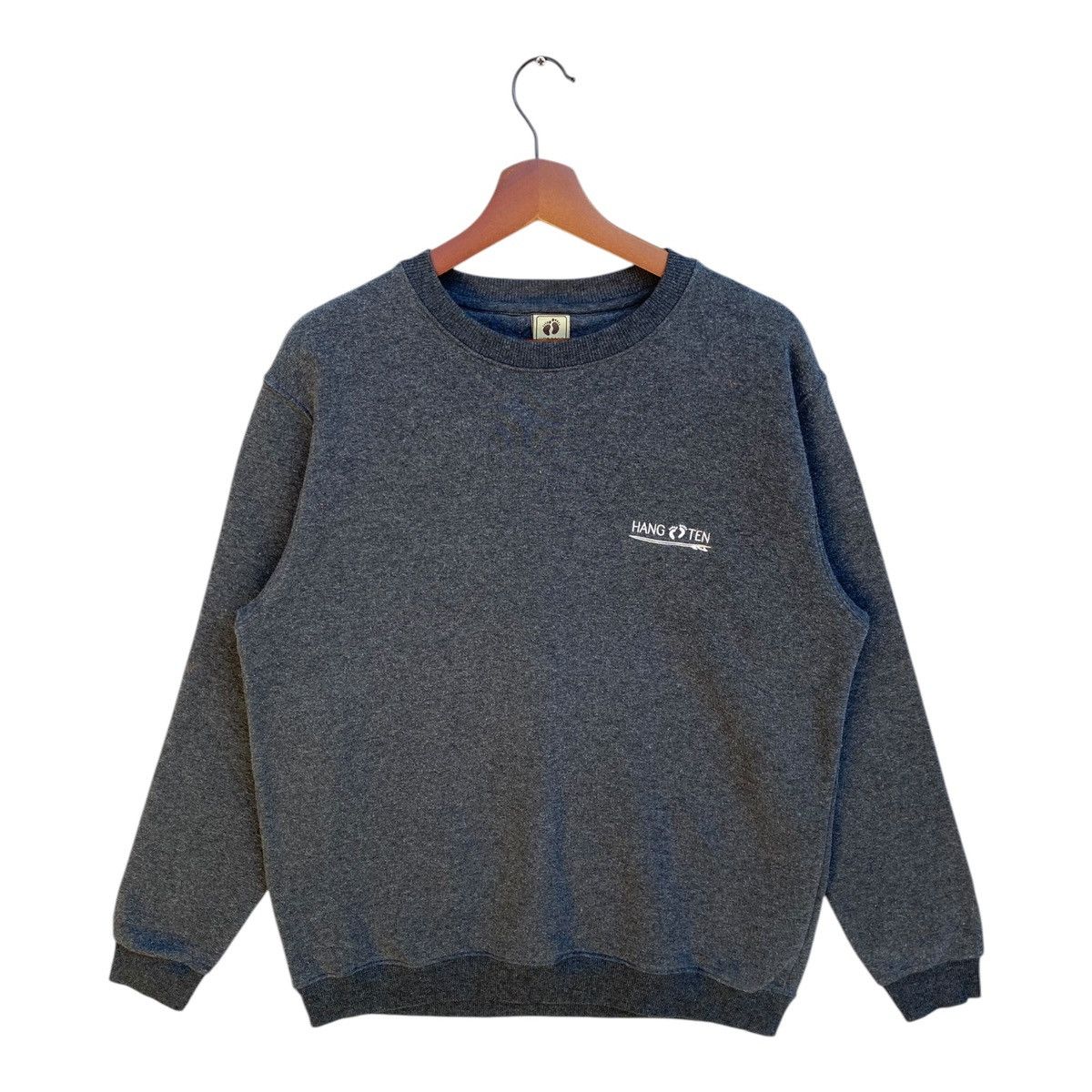 Hang Ten Hang Ten Surf Sweatshirt Pullover Jumper Crewneck Size L Size US L / EU 52-54 / 3 - 1 Thumbnail
