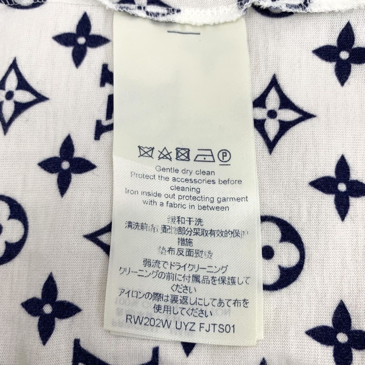 Louis Vuitton Louis Vuitton All-over Monogram Print Short Sleeve K26WX Size M / US 6-8 / IT 42-44 - 6 Thumbnail