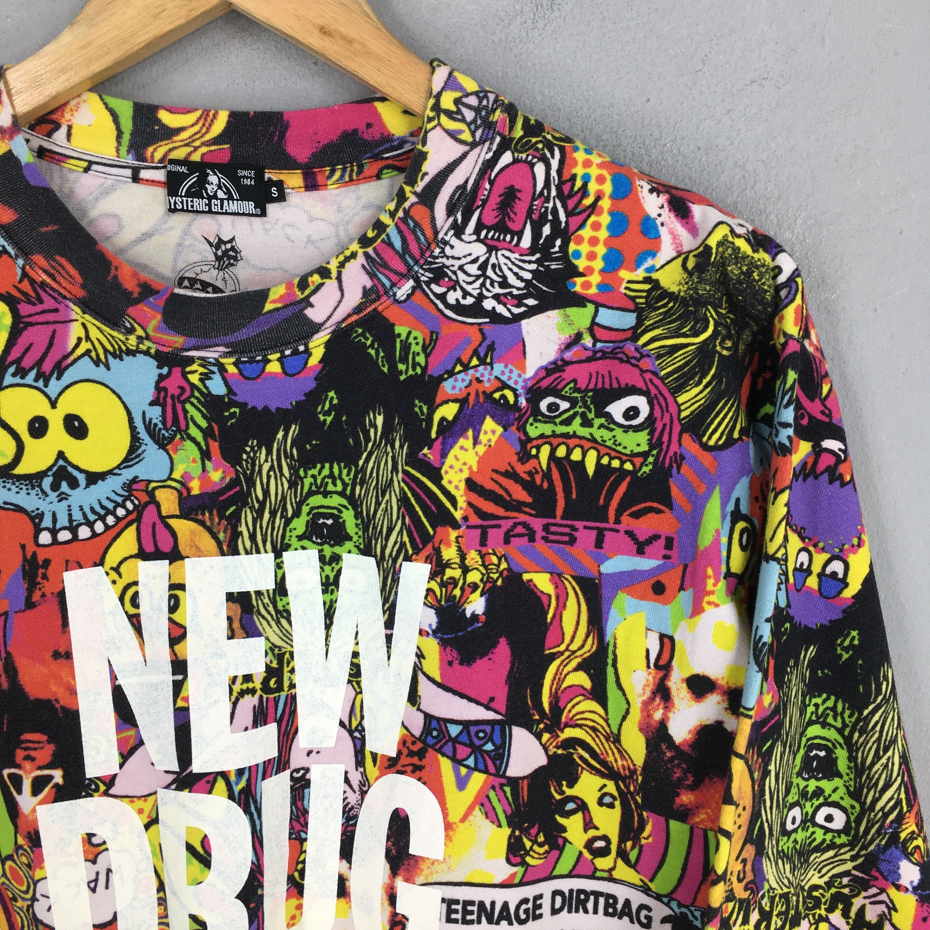 Hysteric Glamour Hysteric Glamour X Skullux 2018 New Drug Art Ovp Size US S / EU 44-46 / 1 - 5 Thumbnail