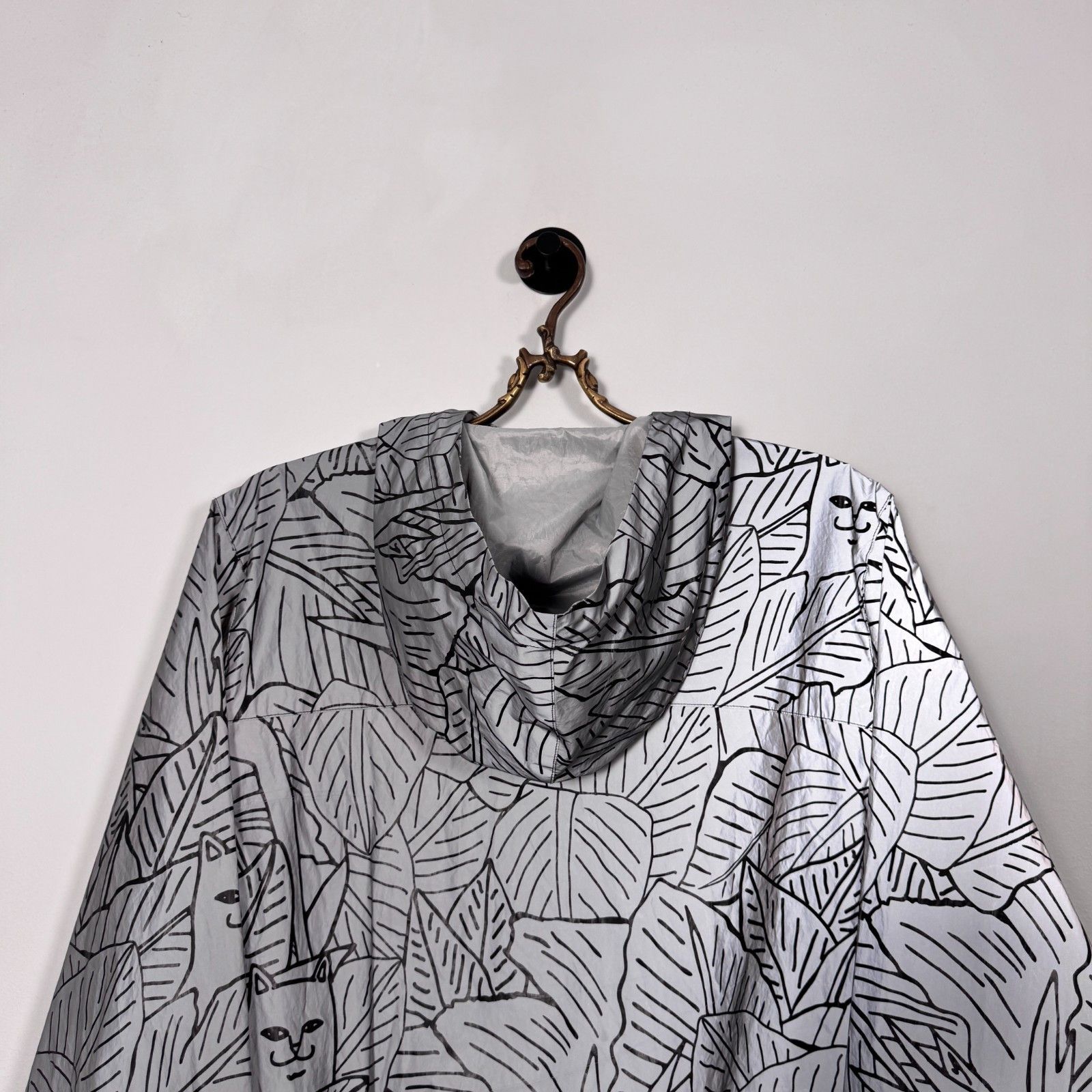 RIPNDIP RIPNDIP Vintage Printed Reflective Hooded Jacket Y2K Size US M / EU 48-50 / 2 - 17 Thumbnail