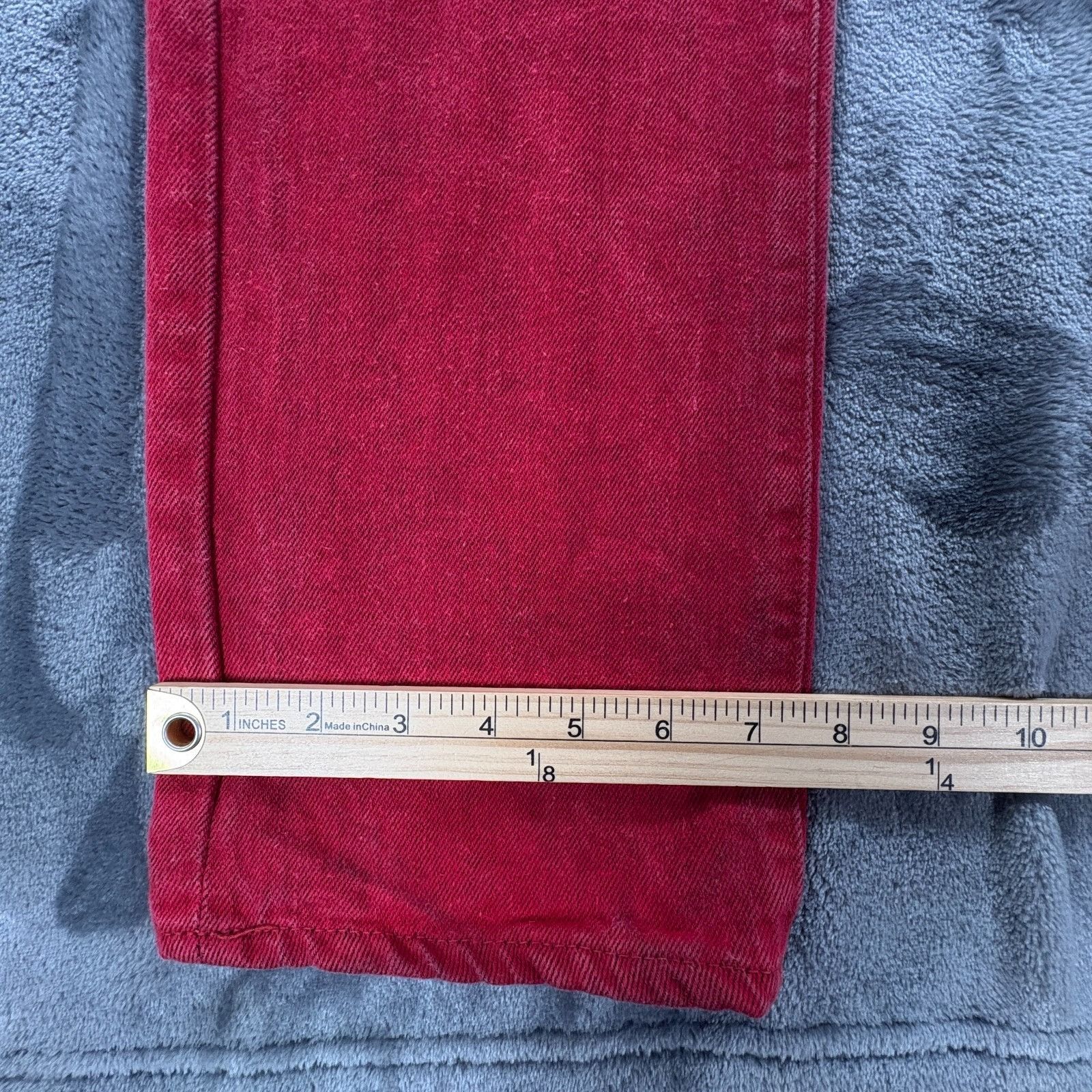 Levi's 1983 Vintage Levi’s 501 Distressed Selvedge Red USA Made Den Size US 28 / EU 44 - 22 Thumbnail