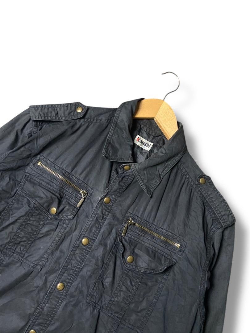 Japanese Brand Kansai Brand Light Jacket with Cargo Pockets (171) Size US L / EU 52-54 / 3 - 2 Thumbnail