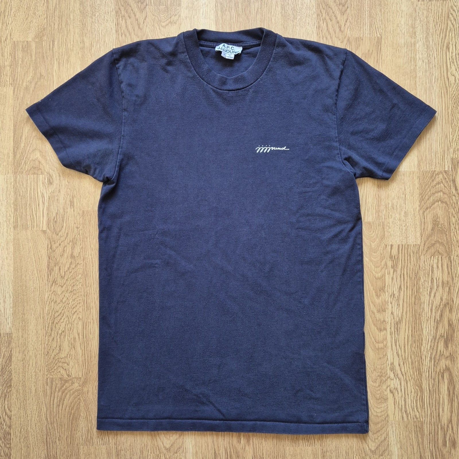 A.P.C. × JJJJound JJJJound x A.P.C. Justin Tee Navy Medium Size US M / EU 48-50 / 2 - 1 Thumbnail