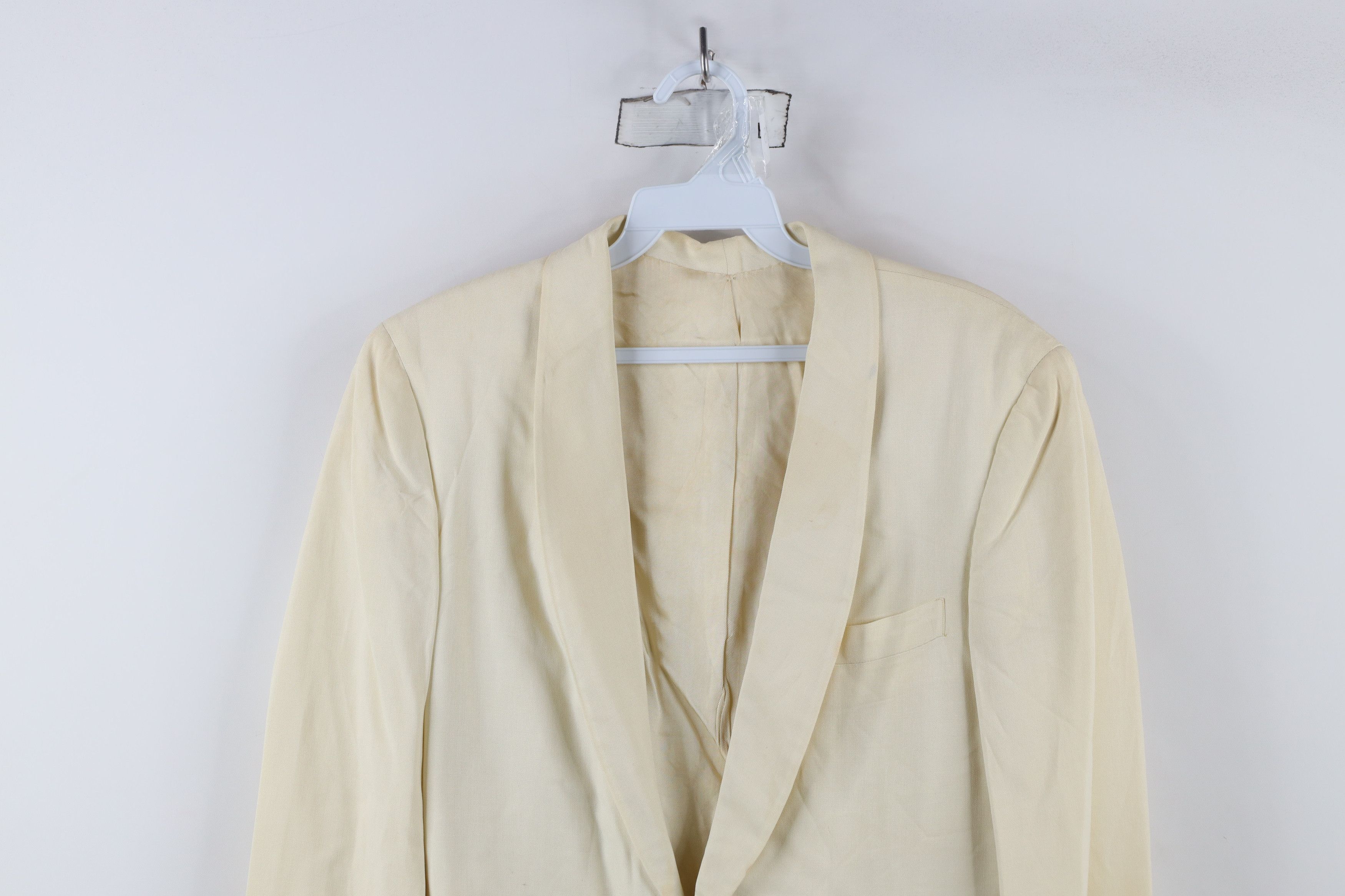 Vintage Vintage 50s Rockabilly Rayon One Button Suit Coat USA Size US L / EU 52-54 / 3 - 2 Thumbnail