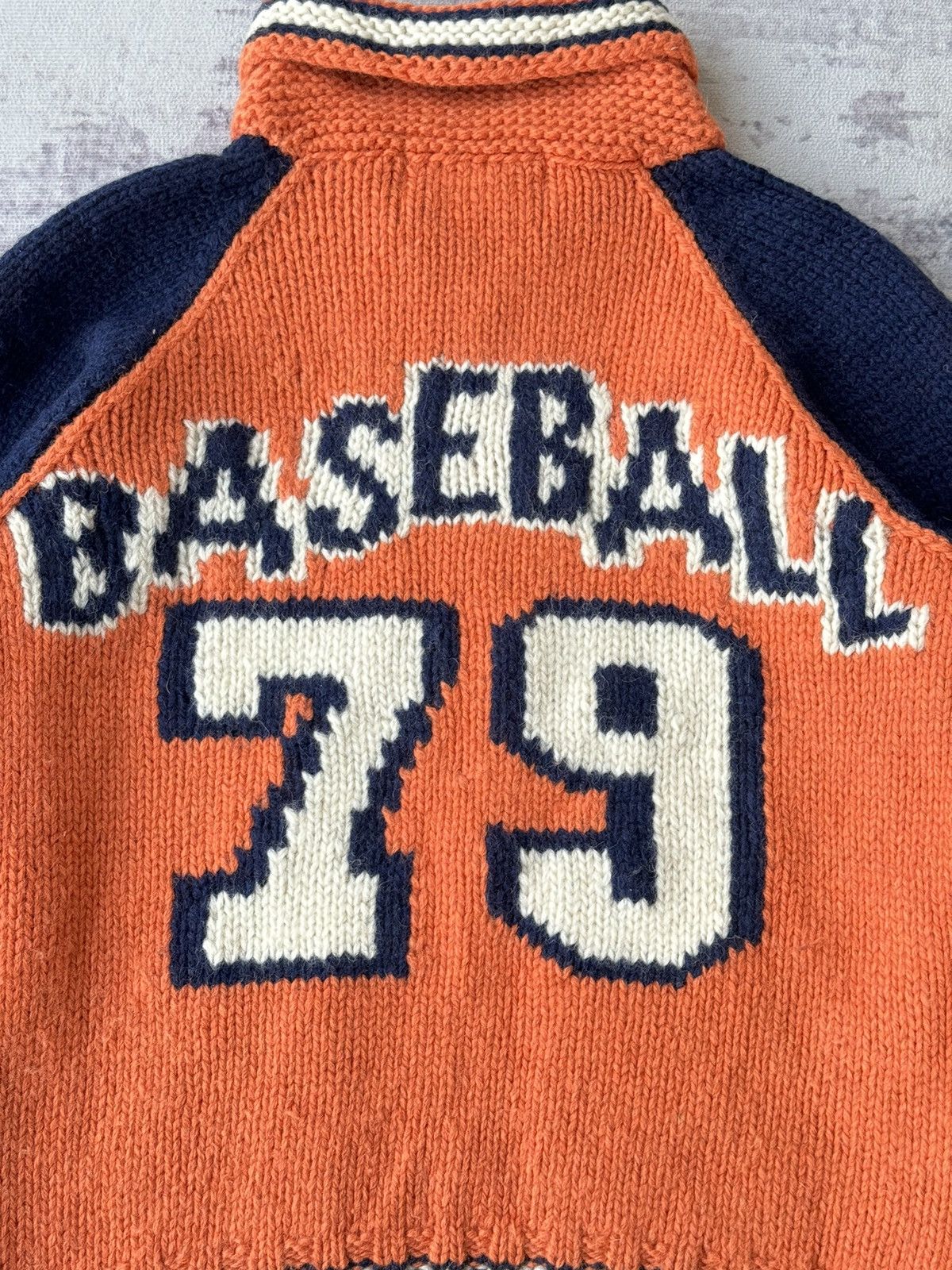 Japanese Brand Vintage Plevo Knit Zipper Baseball Jacket Size US M / EU 48-50 / 2 - 7 Thumbnail
