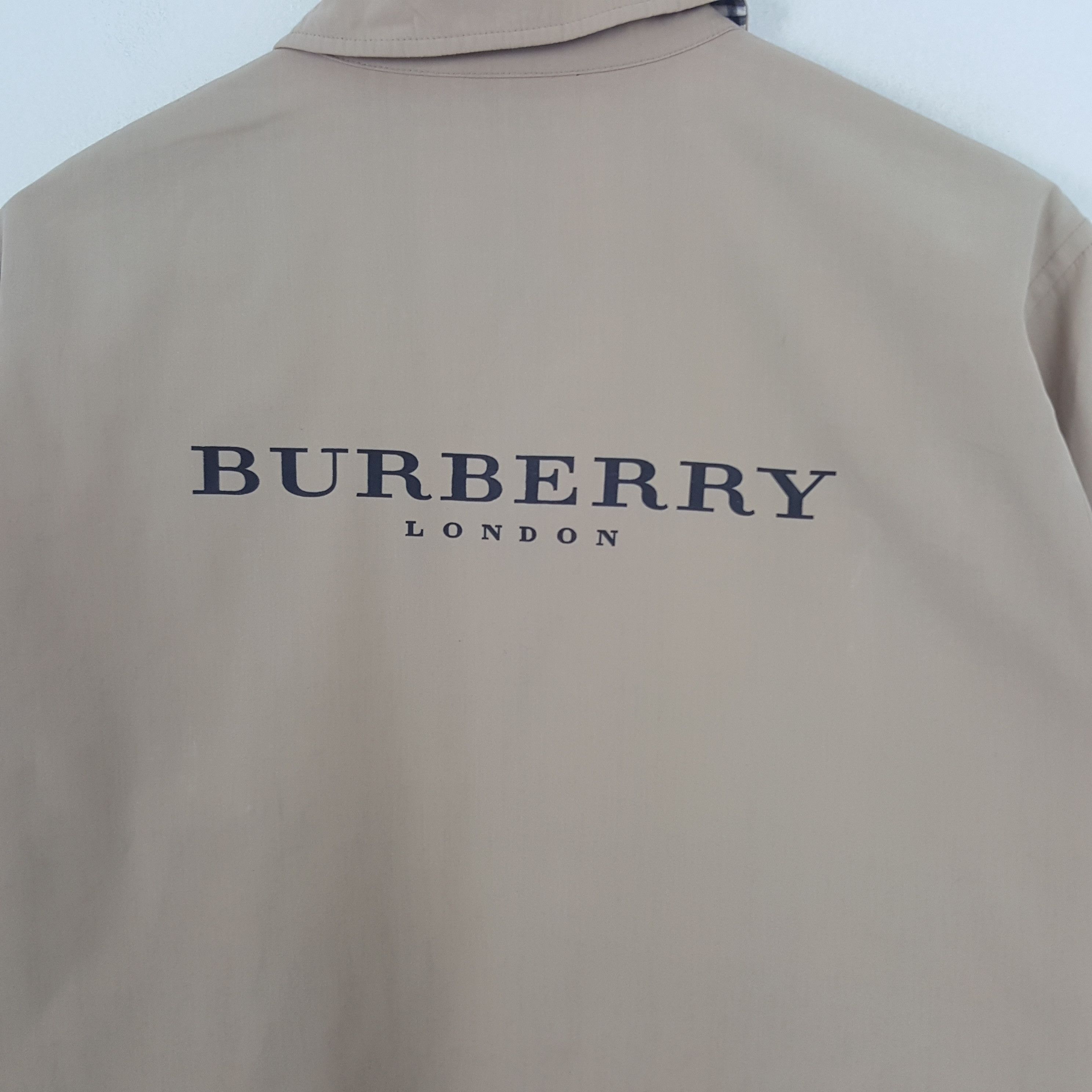Burberry × Vintage Vintage Burberry London Nova Check Preppy Jacket Size US L / EU 52-54 / 3 - 2 Thumbnail