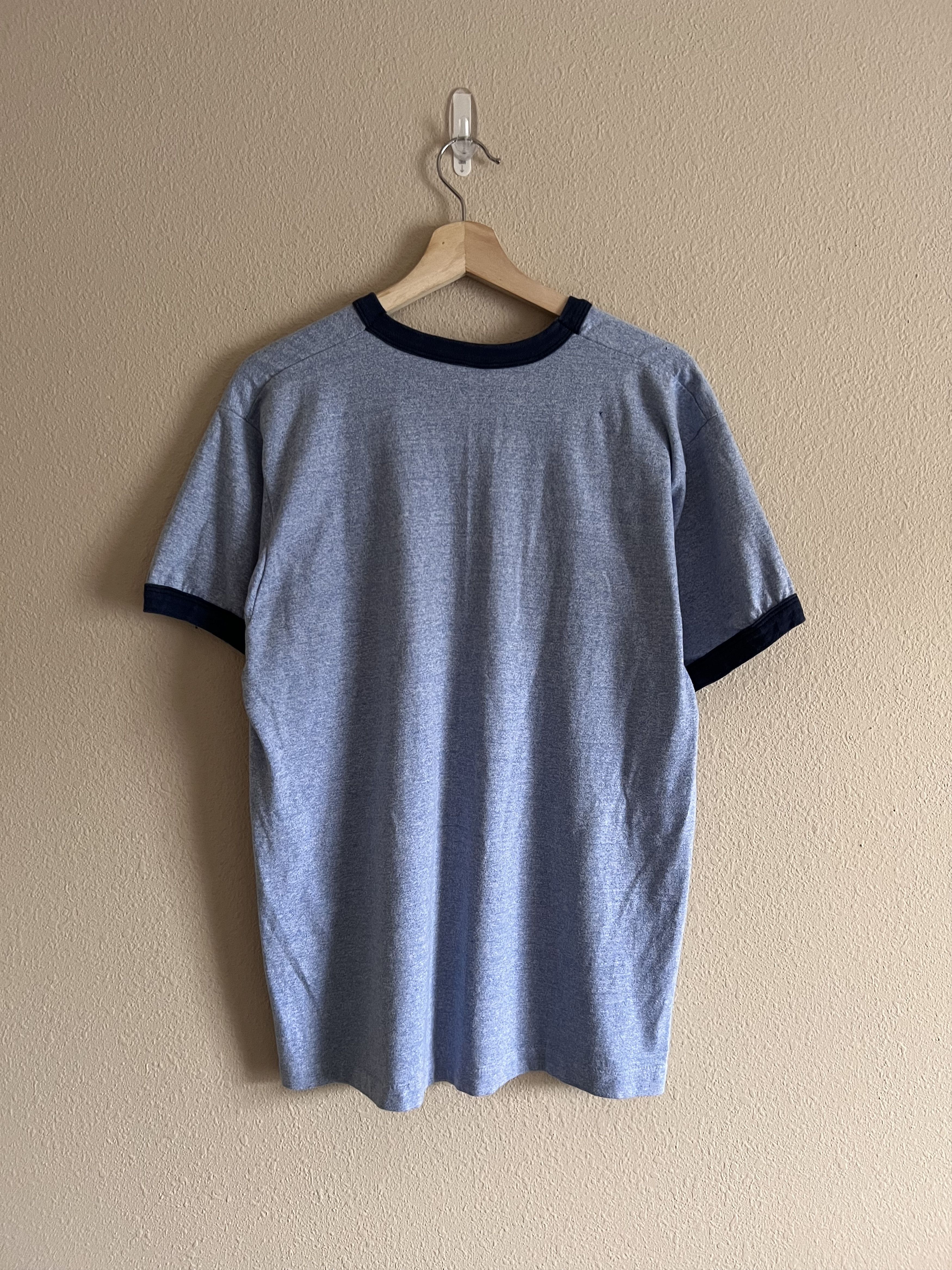 Vintage Vintage 80s Ol' Salt Windjammer Bar Ringer Tee in Blue Size US L / EU 52-54 / 3 - 4 Thumbnail