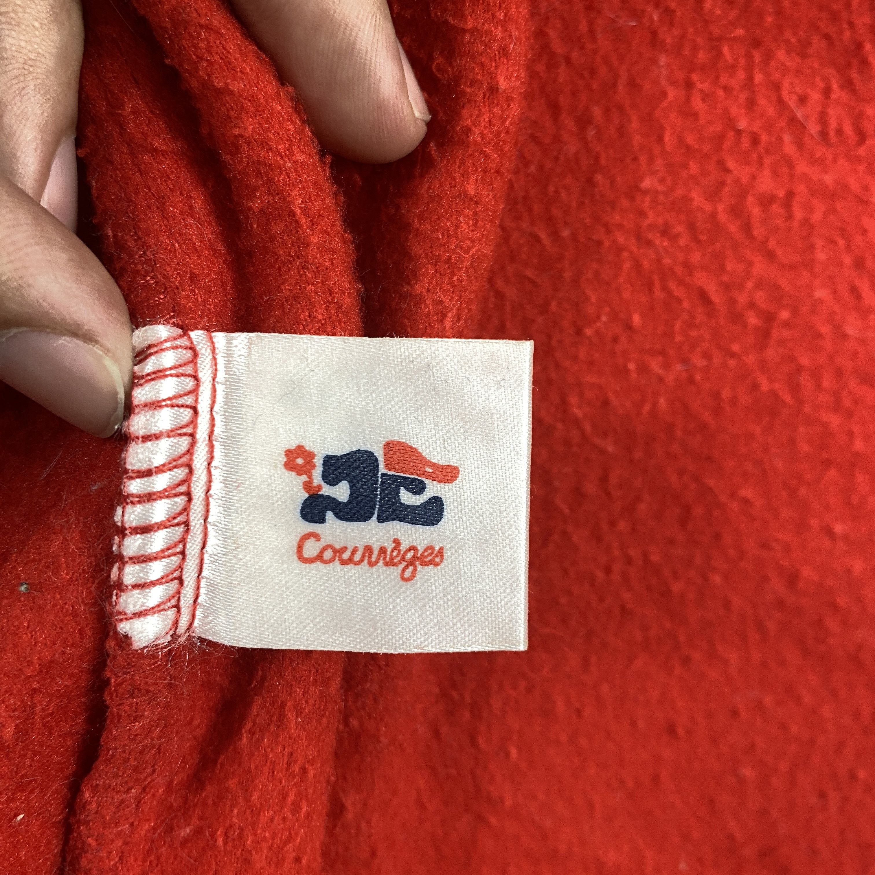 Courreges Vintage Courreges Long Hoodie Jacket - J252 Size US S / EU 44-46 / 1 - 7 Thumbnail