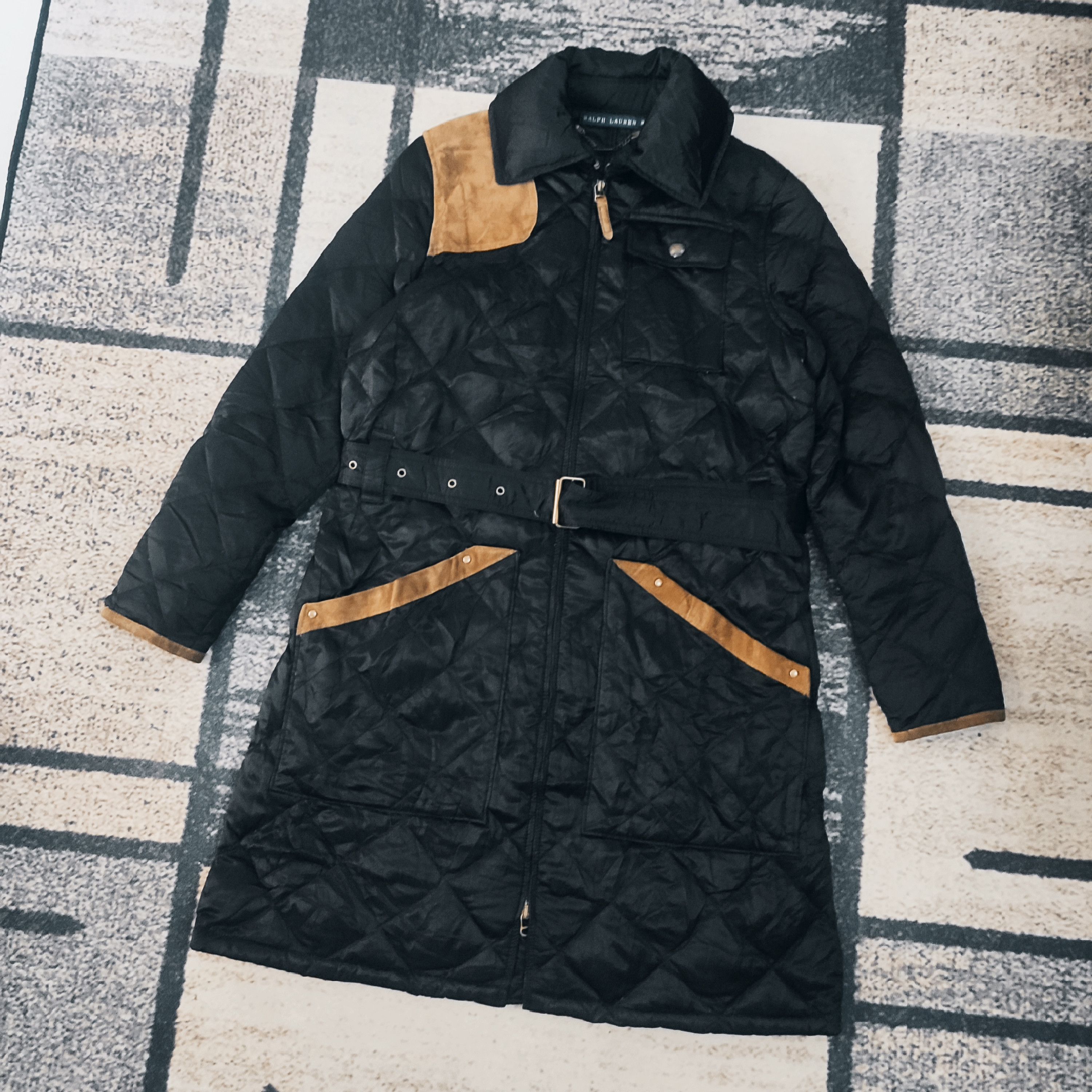 Polo Ralph Lauren × Ralph Lauren 🔥STEALS🔥Very Rare Ralph Lauren Quilted Down Trench Coat Size M / US 6-8 / IT 42-44 - 4 Thumbnail