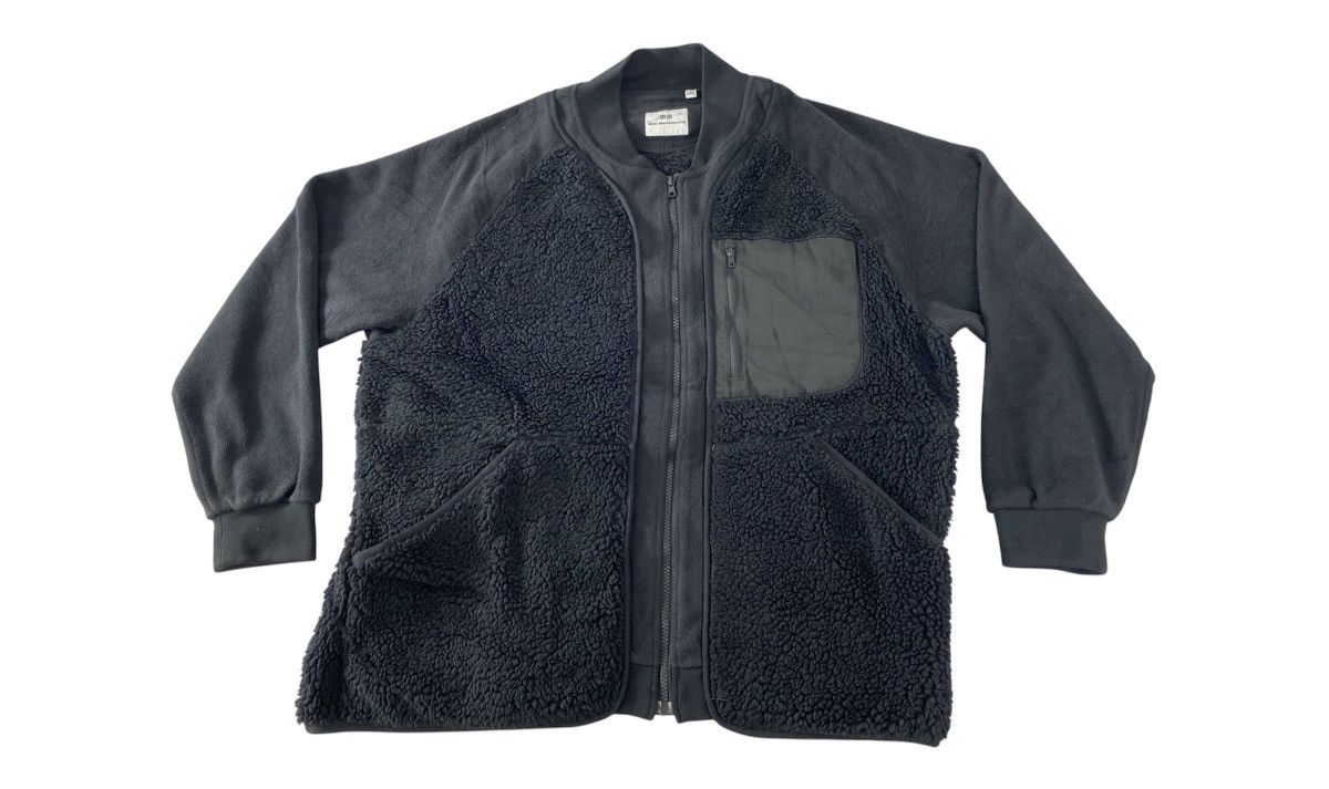 Uniqlo × White Mountaineering White Mountaineering Fleece Padded Full Zipper Jacket Size US XL / EU 56 / 4 - 1 Thumbnail