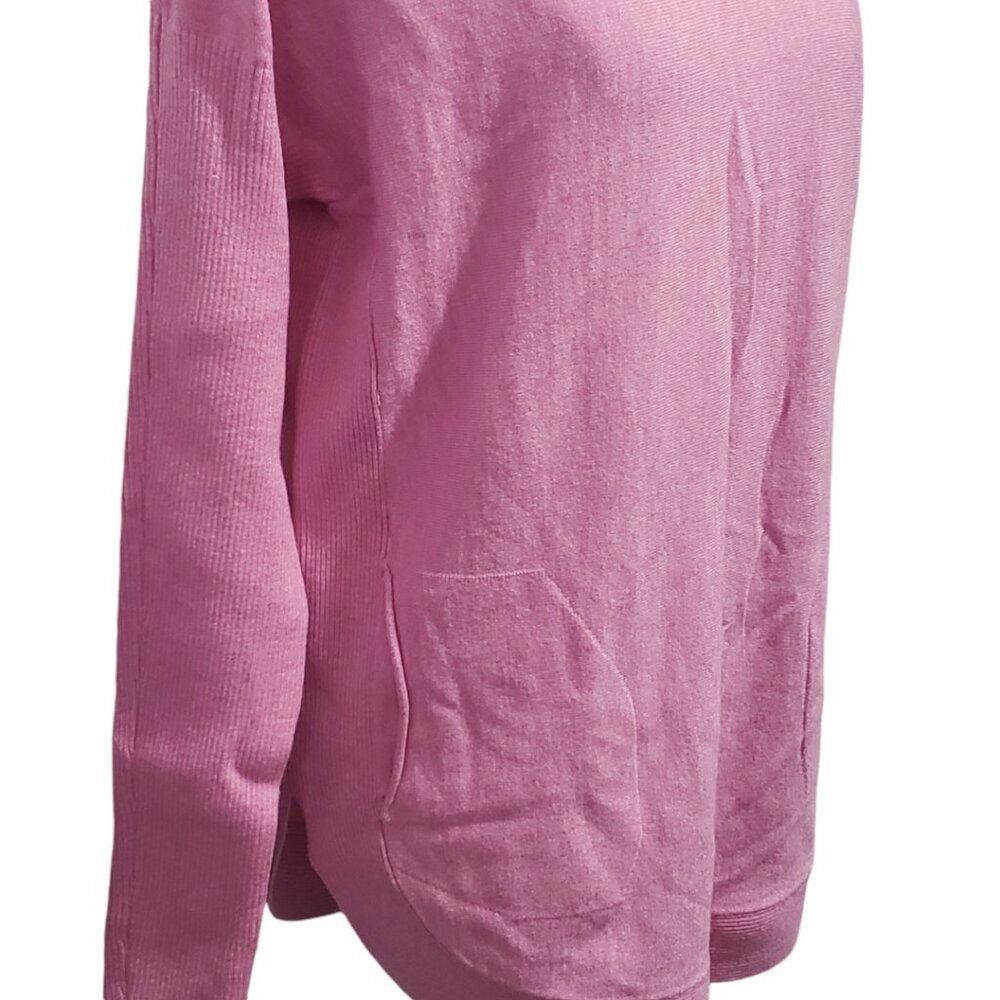Designer CT1951 Charlie B Pink Long Sleeve Crew Neck Sweater P/S Size S / US 4 / IT 40 - 3 Thumbnail