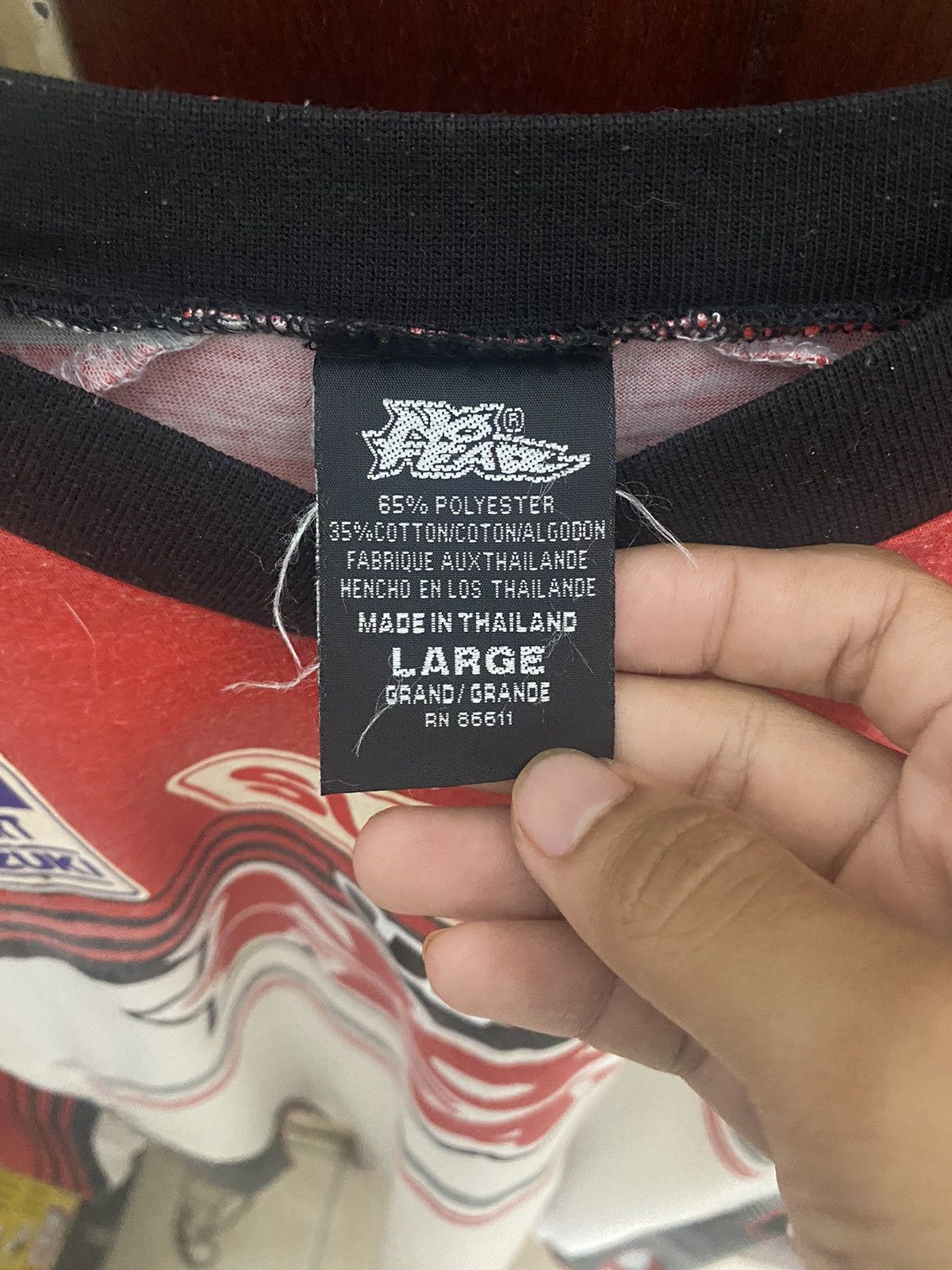 No Fear × Sports Specialties Rare Vintage No Fear Team Suzuki Motorcross T-shirt Size US L / EU 52-54 / 3 - 9 Thumbnail