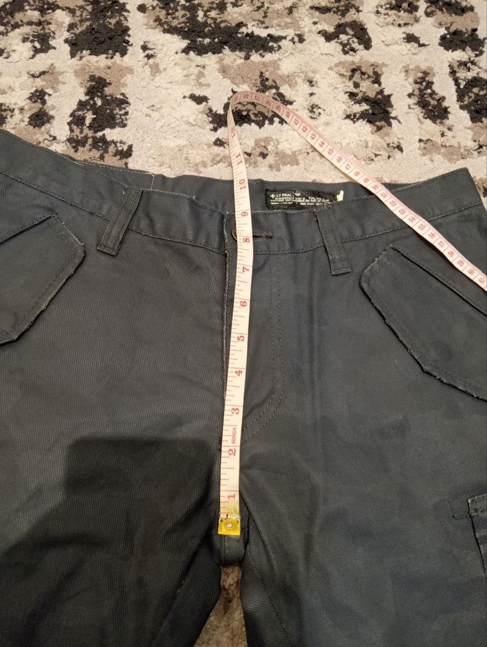 L7 Real Hip Vintage L7 Real Hip Wax Cargo Pants Size US 31 - 13 Thumbnail