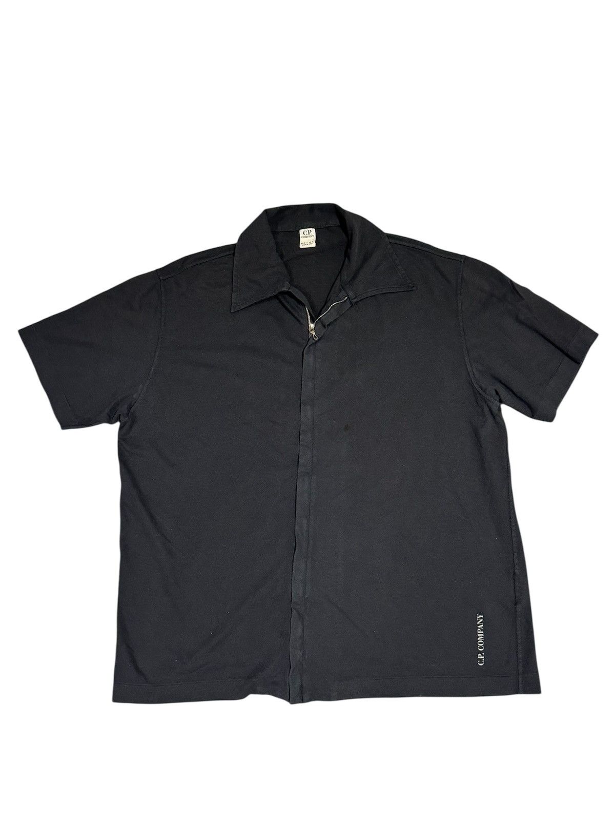 C.P. Company 🔥Archive SS/2000 CP Company Relax Zipper Polo Shirt/CP Polo Size US L / EU 52-54 / 3 - 2 Thumbnail