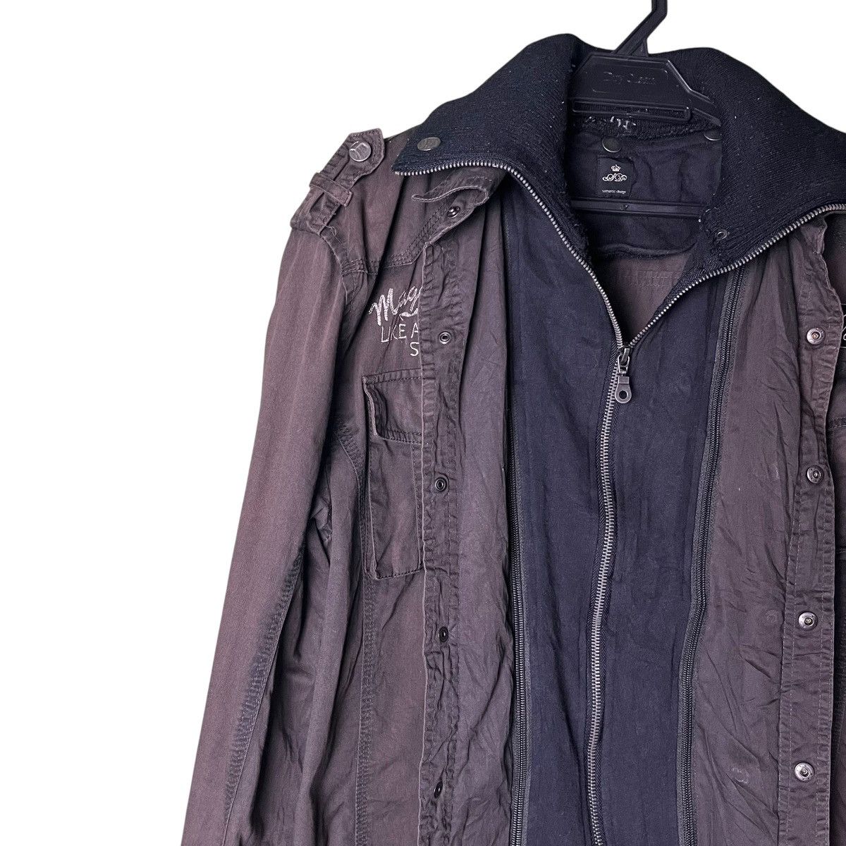 If Six Was Nine 🇯🇵 SEMANTIC DESIGN DOUBLE LAYER JACKET Size US M / EU 48-50 / 2 - 2 Thumbnail