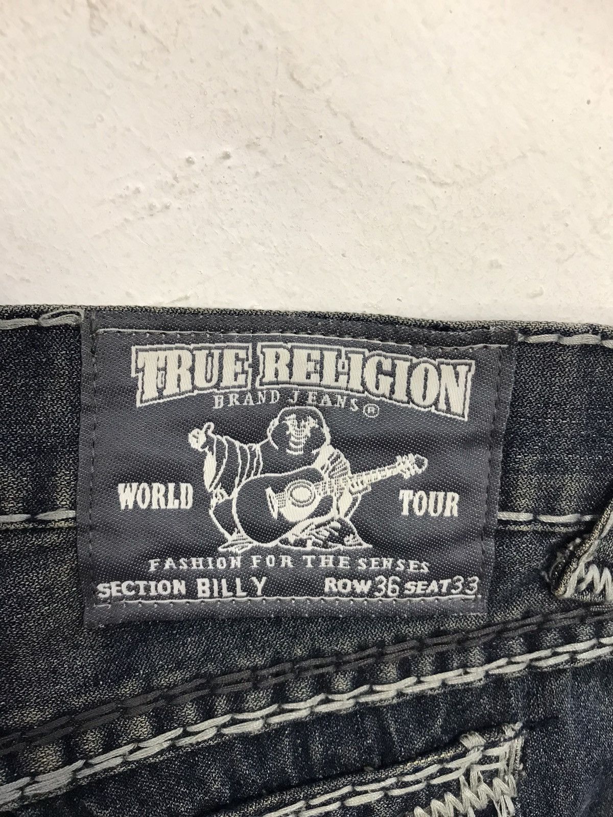 True Religion Vintage True Raligion Made in Usa Denim Jeans Size US 37 - 13 Thumbnail