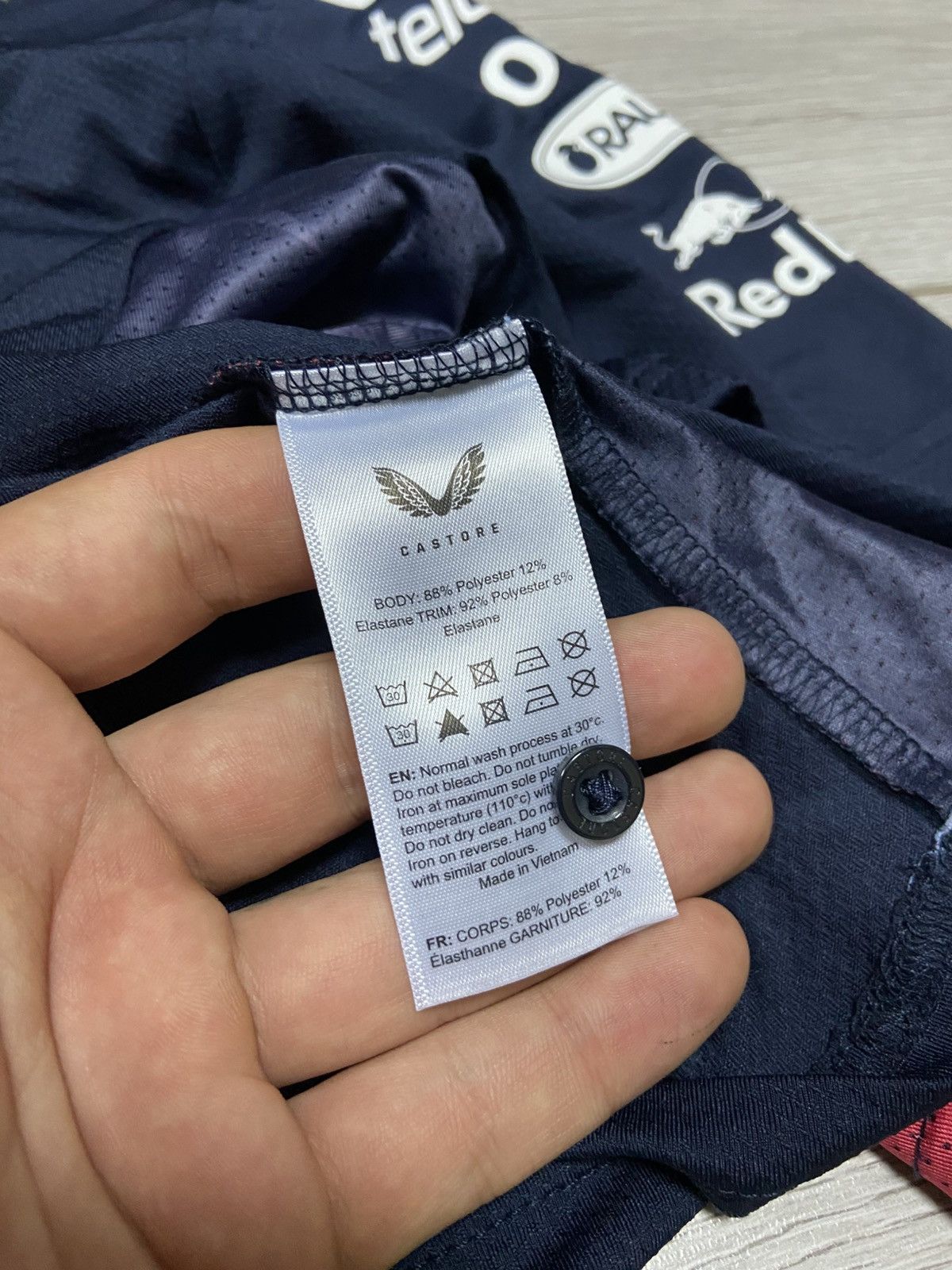 Castore Red Bull USA 🇺🇸 flag polo tee Castore pirelli Size US S / EU 44-46 / 1 - 8 Thumbnail