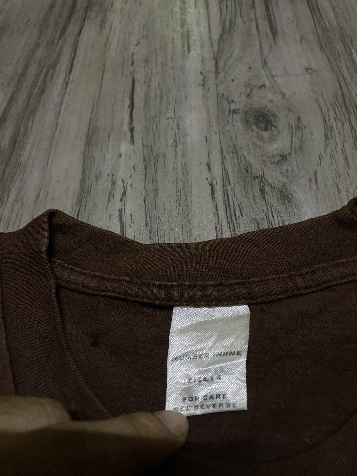 Number (N)ine Number nine tee Size US M / EU 48-50 / 2 - 4 Thumbnail